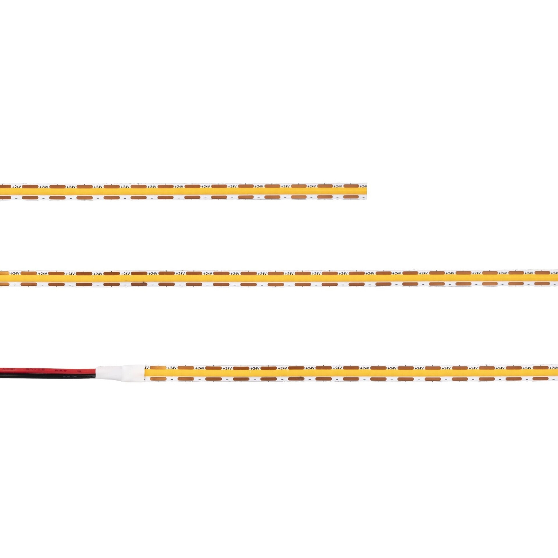 Levně SLC LED pásek COB na schody 3W/m 300lm/m 4000K Ra90 24V IP20 1.2m