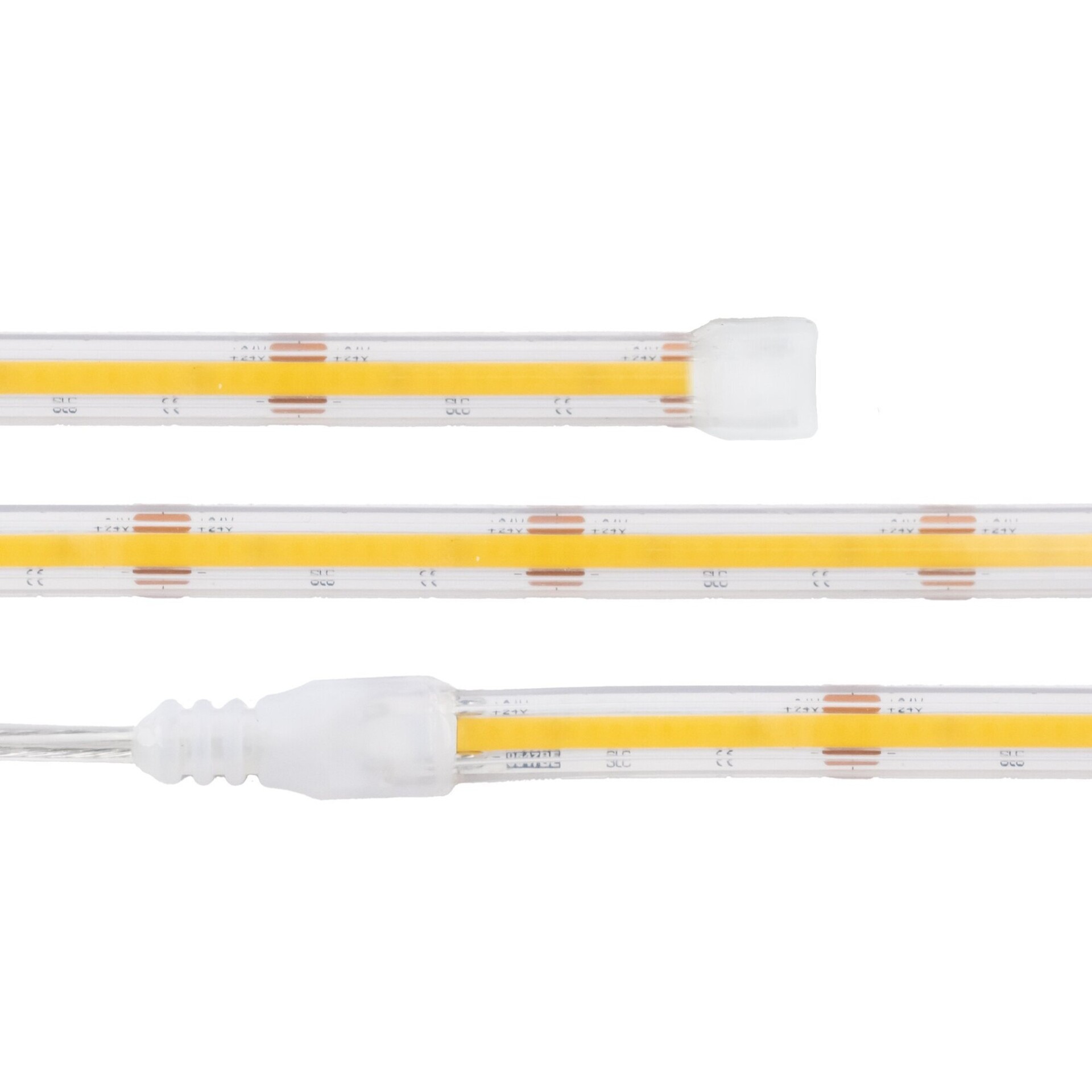 Levně SLC LED pásek COB do garáže 8W/m 900lm/m 4000K Ra90 24V IP67 5m