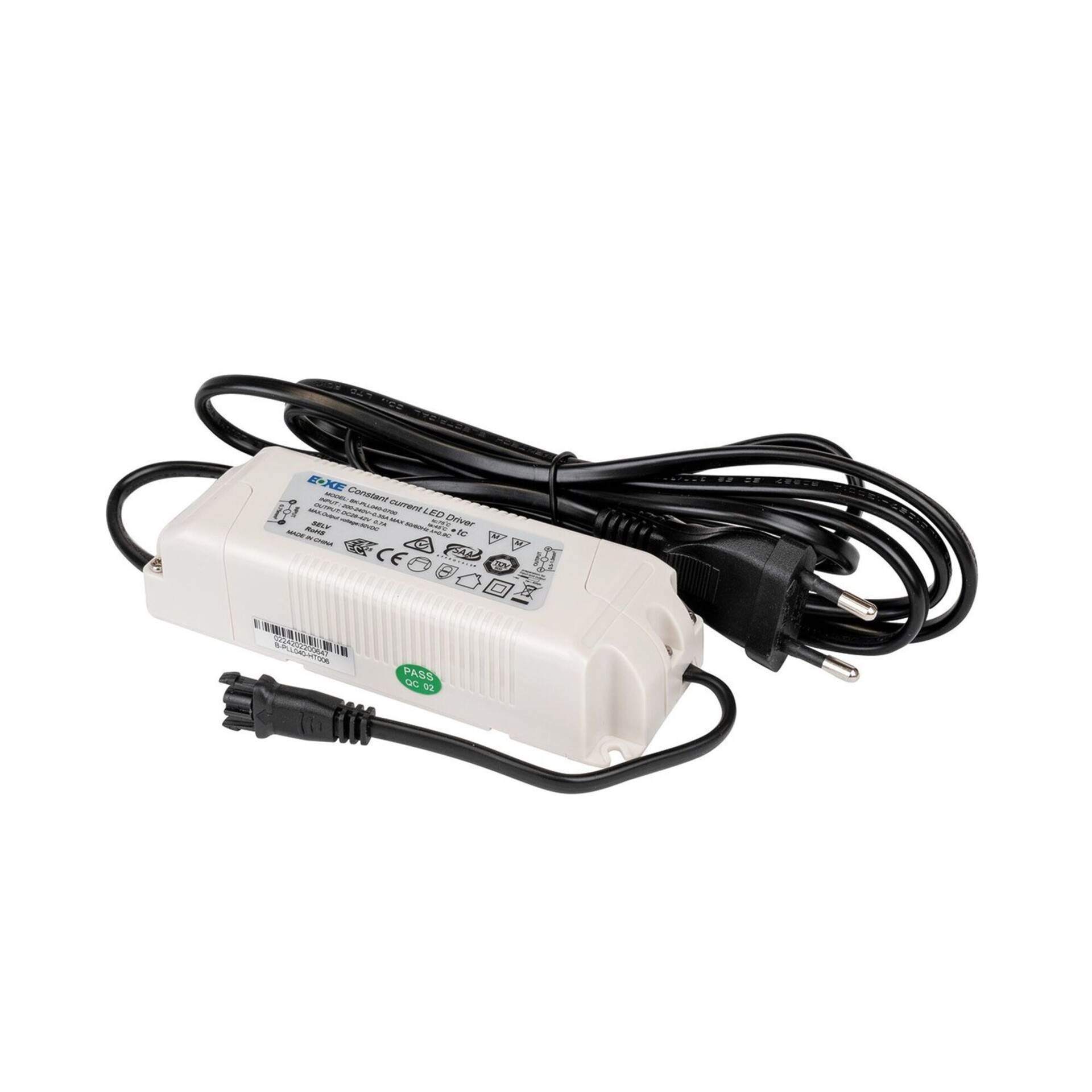 Levně SLC Driver pro svítidlo Focus/Think 700mA s 2m kabelem a zástrčkou 27W IP20