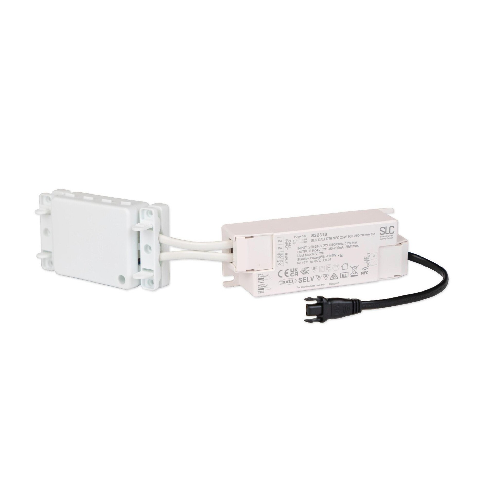 Levně SLC Driver NFC 1Ch 250-700mA QA 25W DALI IP20