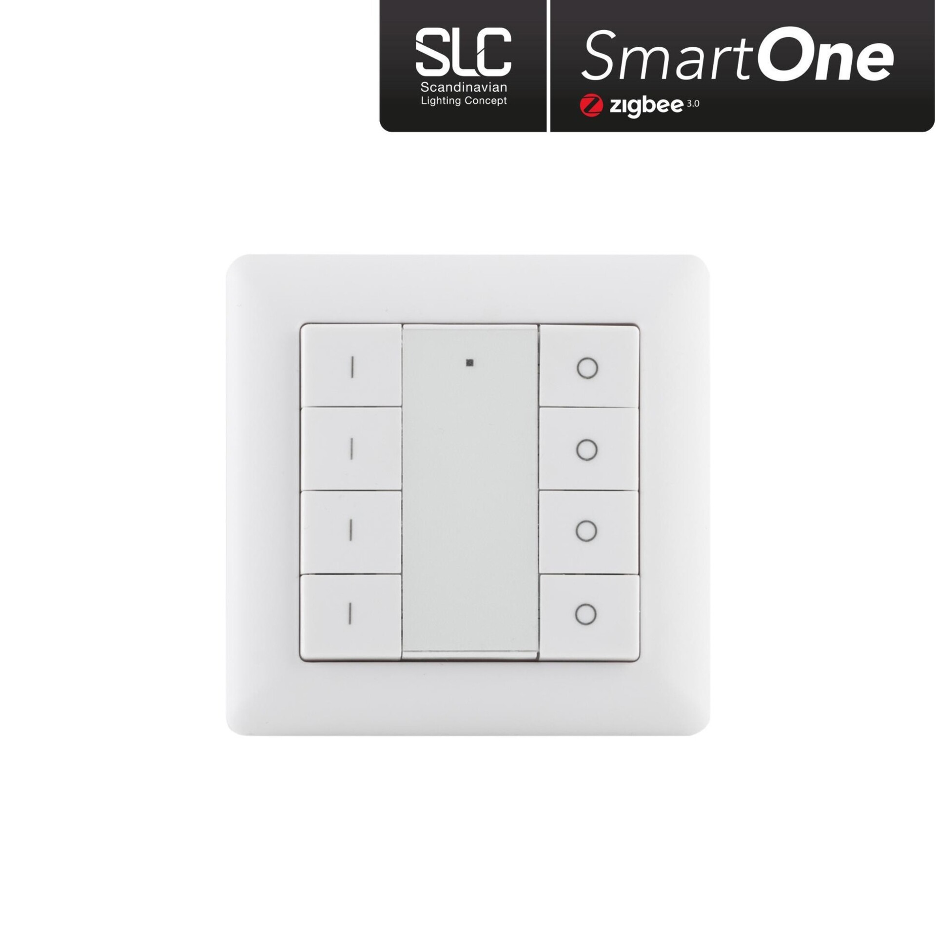 Levně SLC SmartOne Zigbee 4CH nástěnný panel IP20 bílý