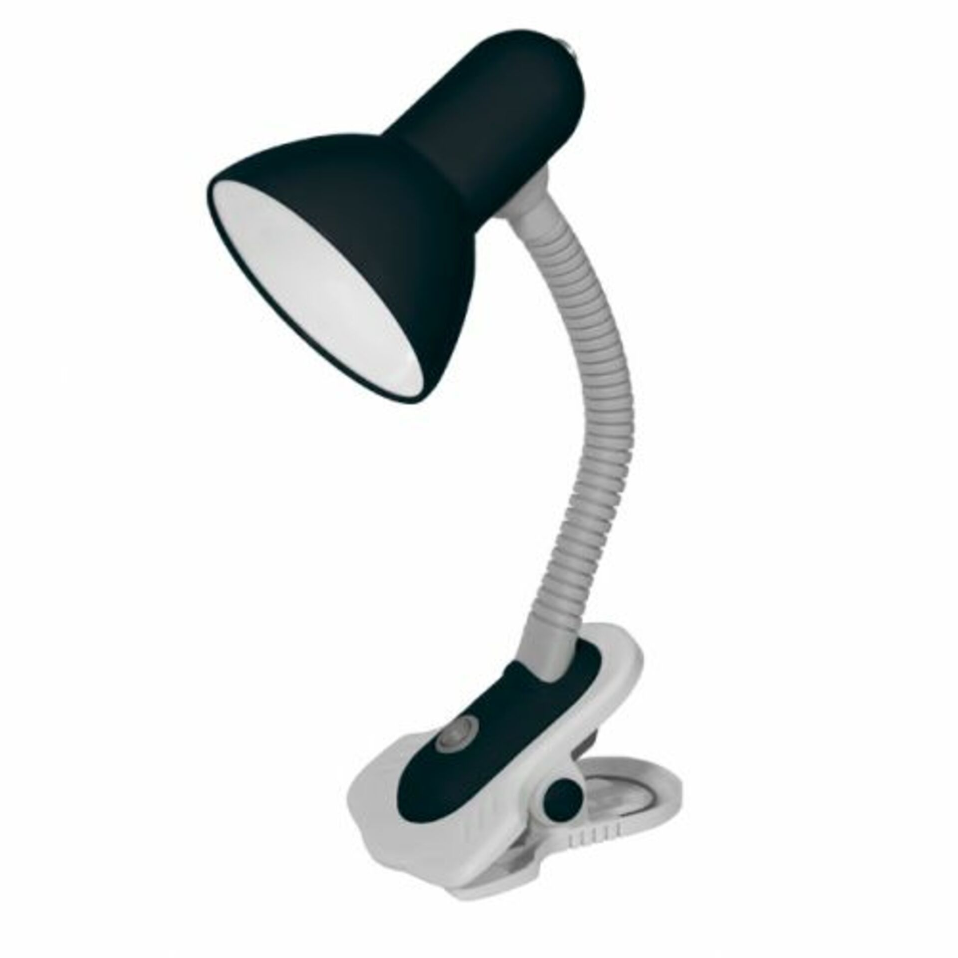 Levně Kanlux SUZI stolní lampa černá HR-60-B max.1x60W E27 s klipem 07151