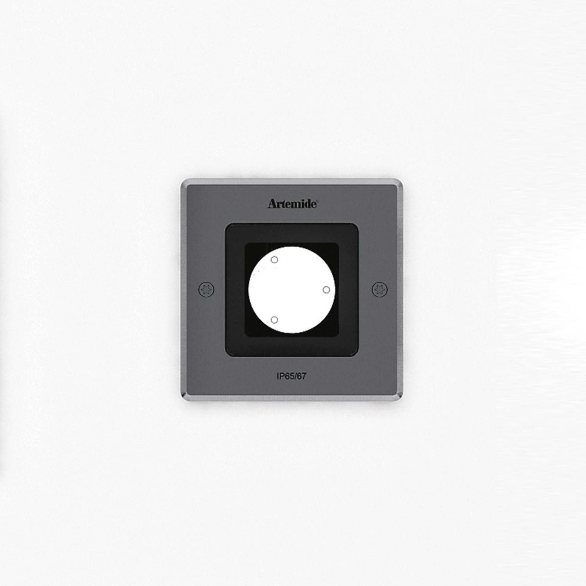 Levně Artemide venkovní LED svítidlo Ego 90 Flat 3 W 3000K čtvercové