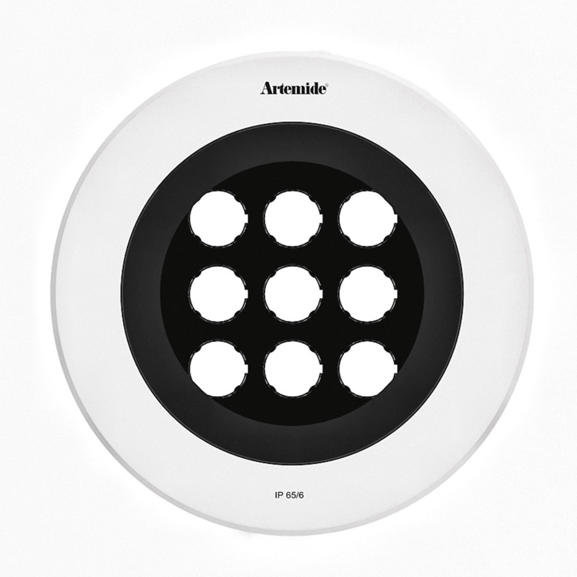 Levně Artemide vestavné LED svítidlo Ego Flat 220 14 W 3000K kruhové IK10