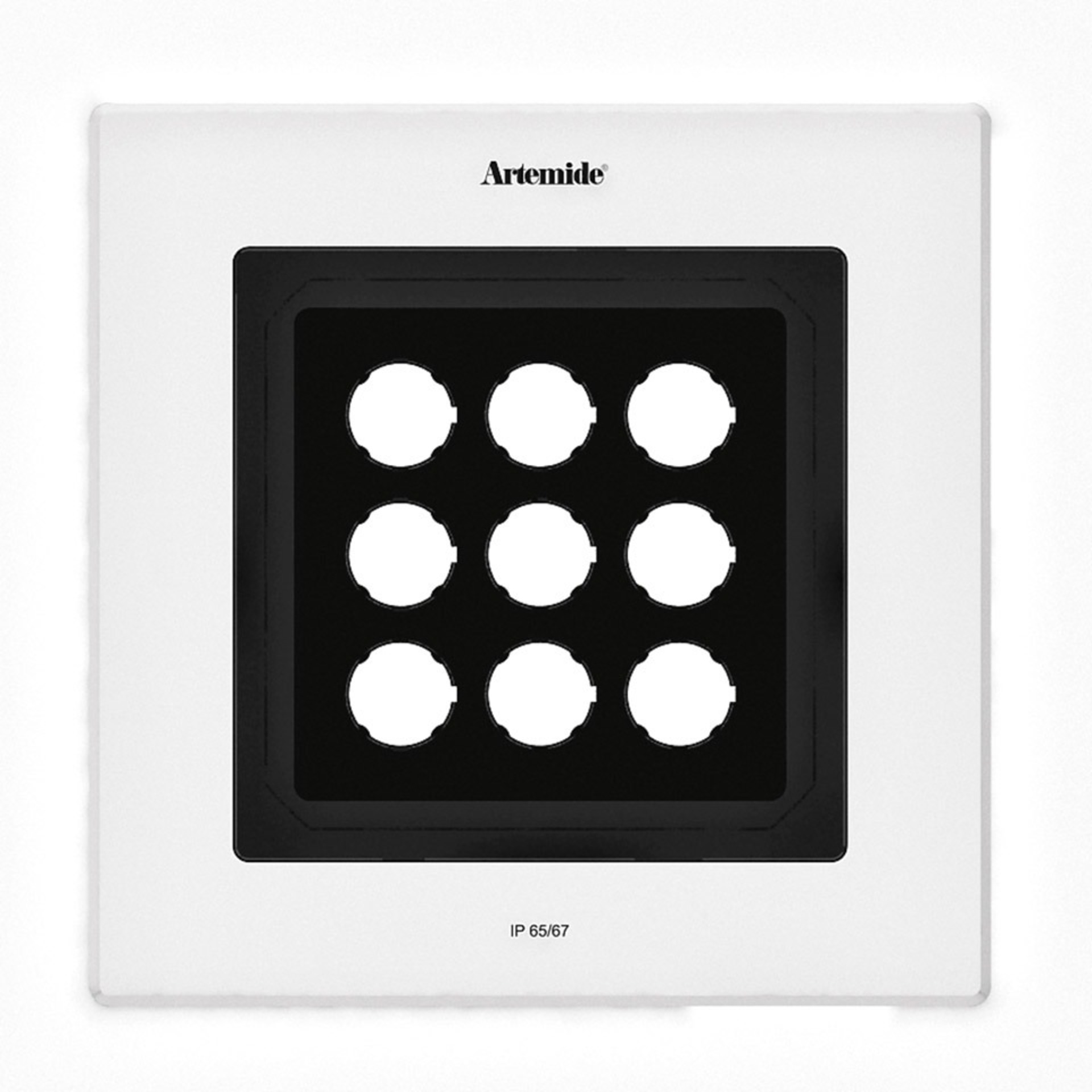 Levně Artemide LED vestavné svítidlo Ego Flat 220 Square 14 W 3000K IK10