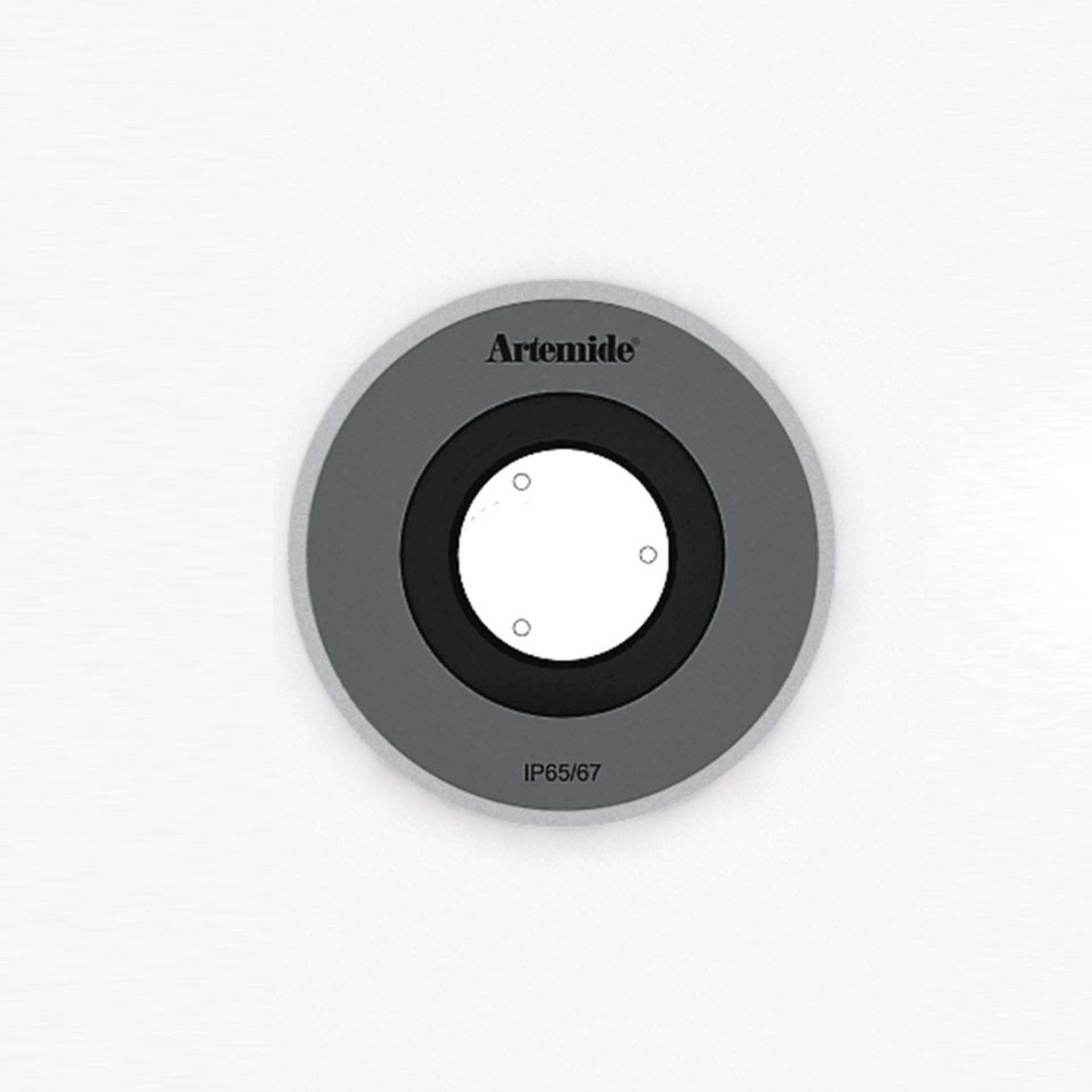 Levně Artemide LED vestavné svítidlo Ego Flat 90 3,2 W 3000K 24° IK10