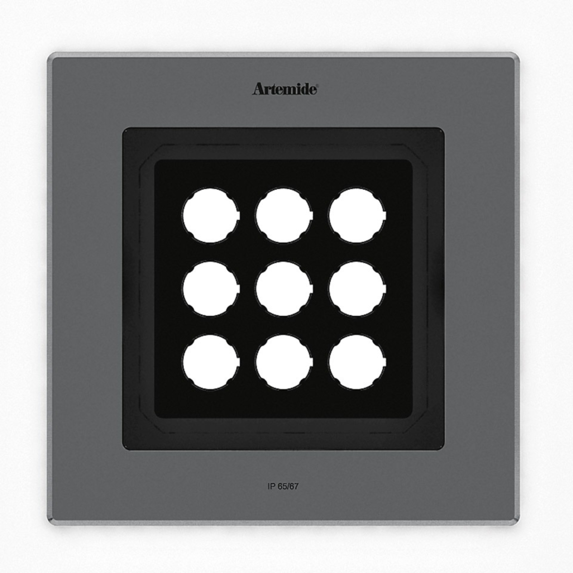 Levně Artemide vestavné LED svítidlo Ego Flat 220 Square 14 W 3000K IK10