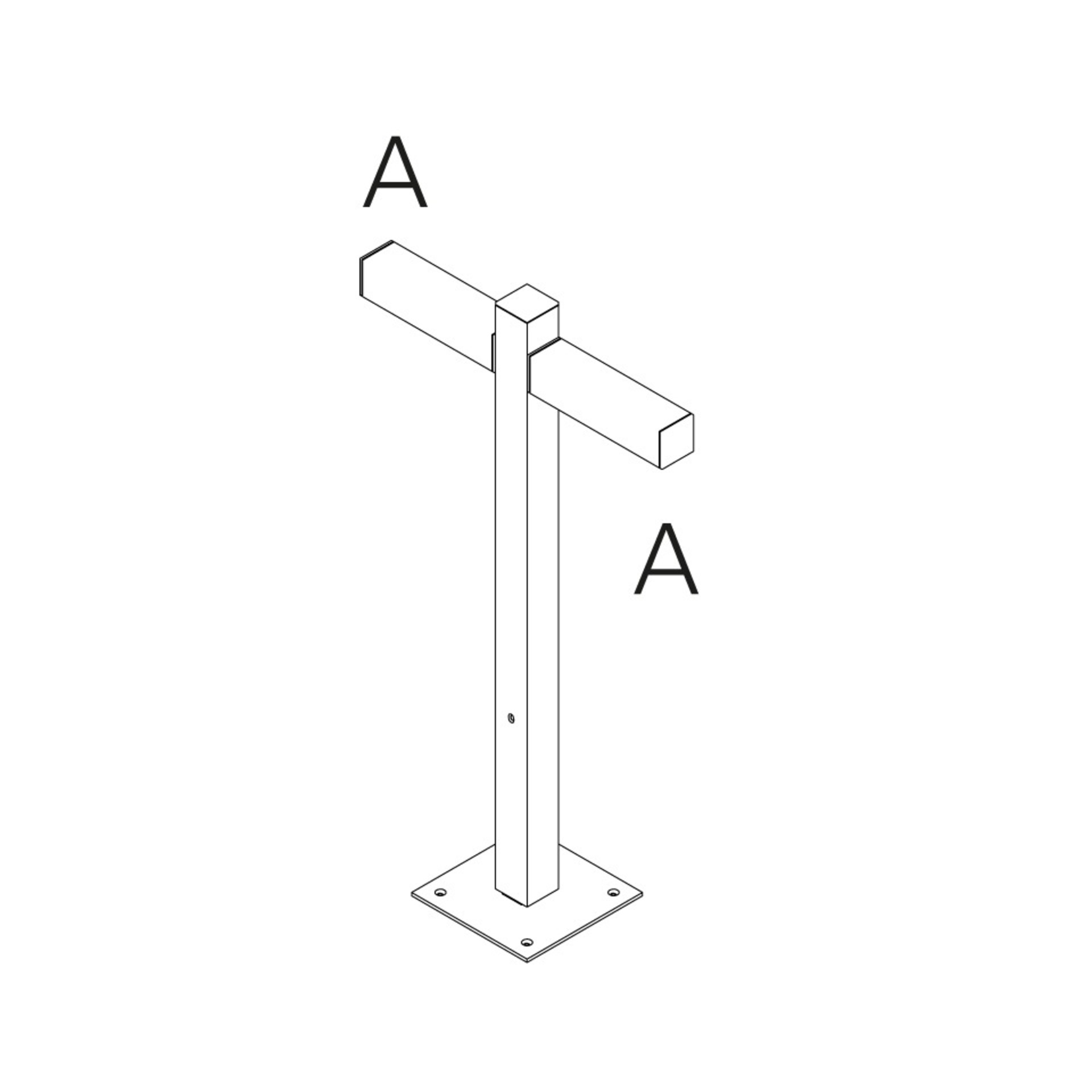 Levně Artemide venkovní svítidlo Walking Pole 900 Architectural Outdoor