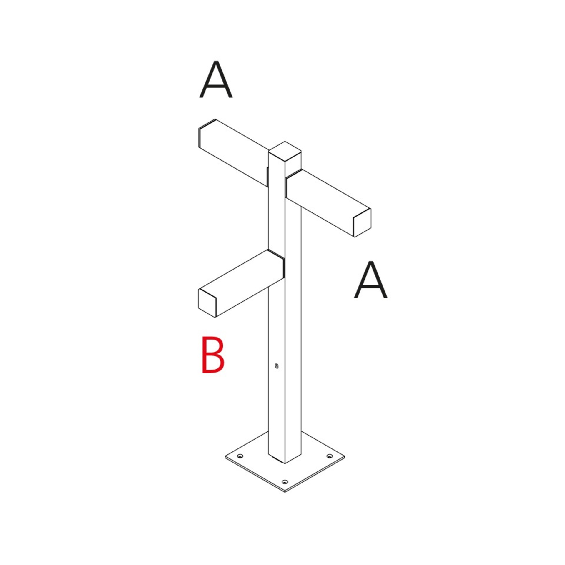Levně Artemide venkovní sloupek Walking Pole 900 Architectural Outdoor