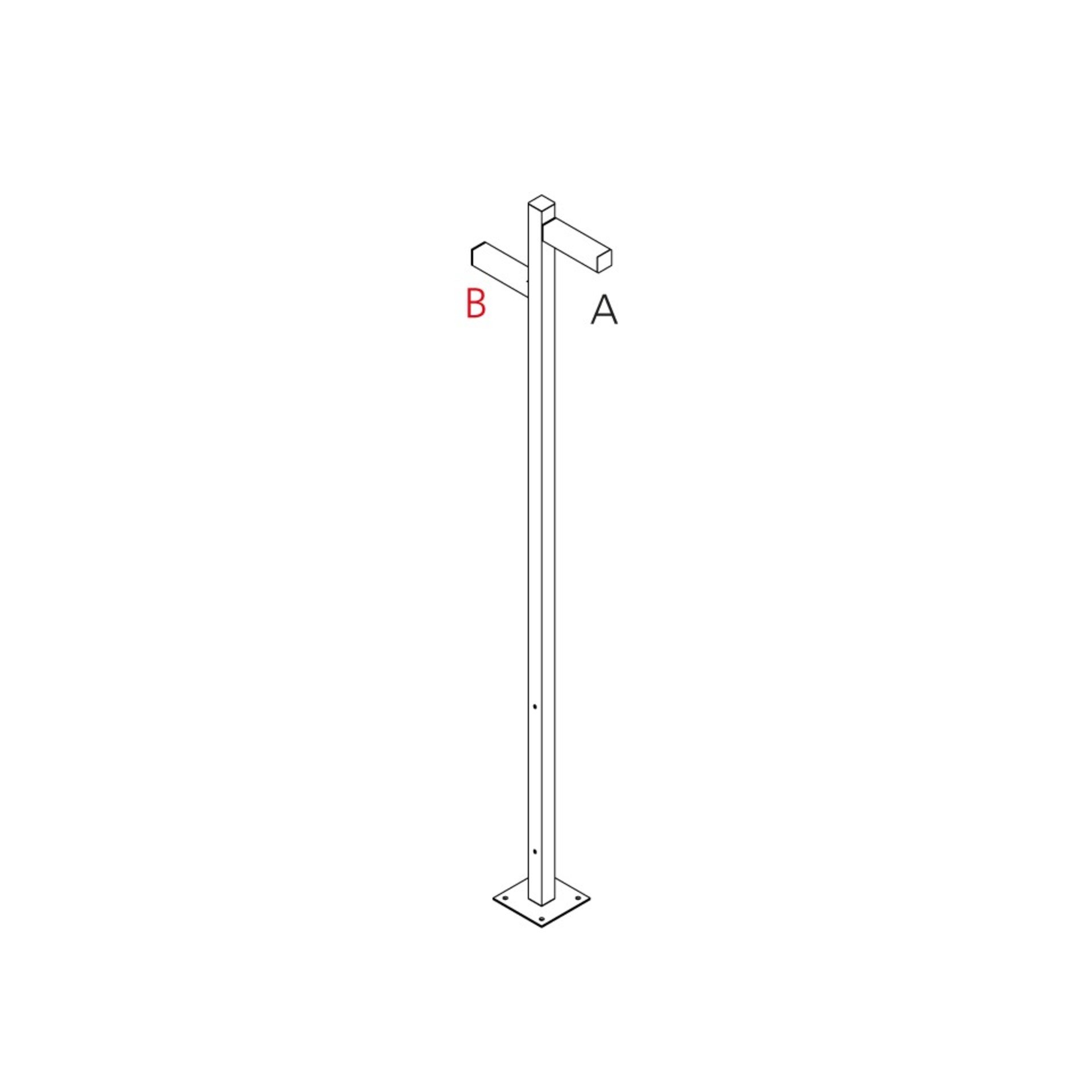 Levně Artemide venkovní svítidlo Walking Pole 2500 Architectural Outdoor