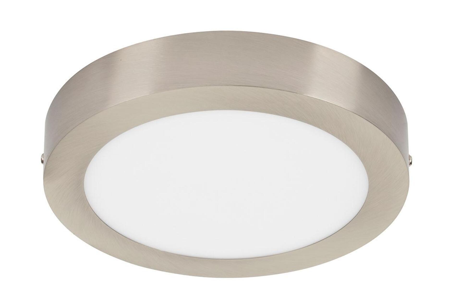 Levně BRILONER TELEFUNKEN Smart LED přisazené svítidlo, pr. 22,5 cm, 18 W, matný nikl 309502TF