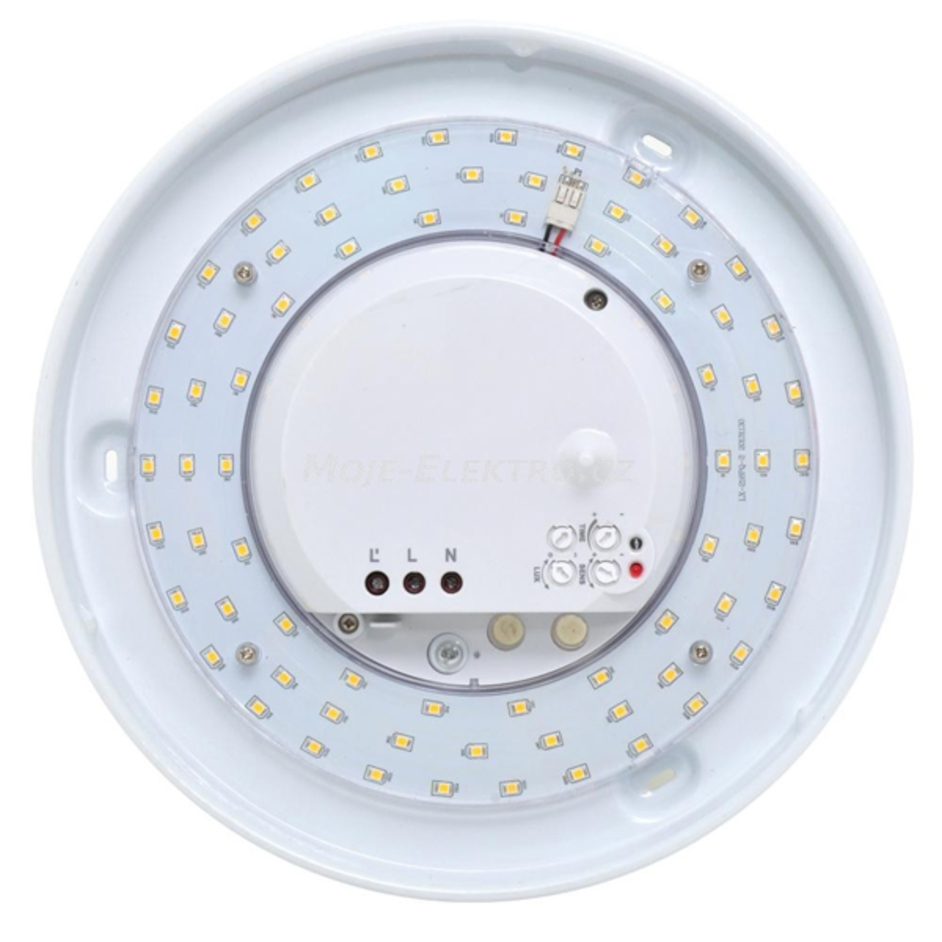 Ecolite LED sv., bílé, IP44, max.18W, HF senz.360 W131/LED-3000