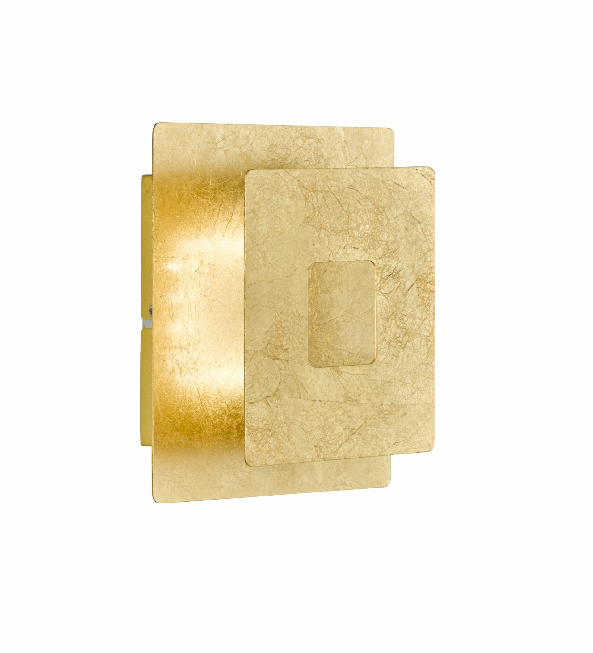 Levně WOFI Nástěnné svítidlo Bayonne 1x 6,5W LED 430lm 3000K zlatá 4048-201Q