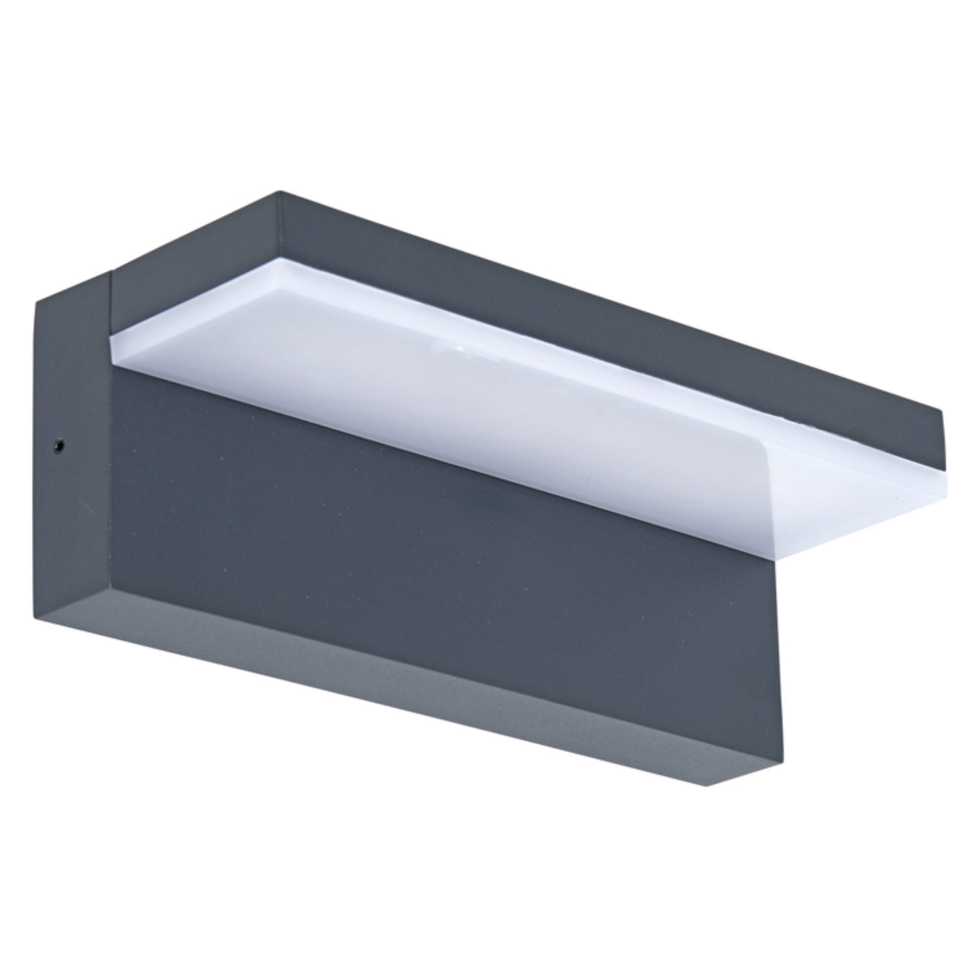 Levně Ecolite SMD venkovní svítidlo 9W 700lm 4000K IP44 antracit Z1387A-CR