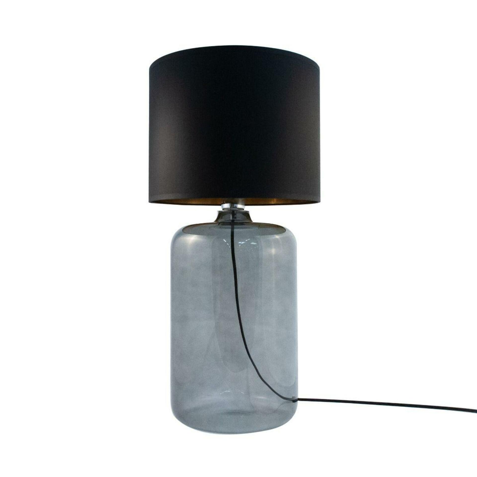 ZUMALINE Stolní lampa AMARSA GRAFIT 5511BKGO