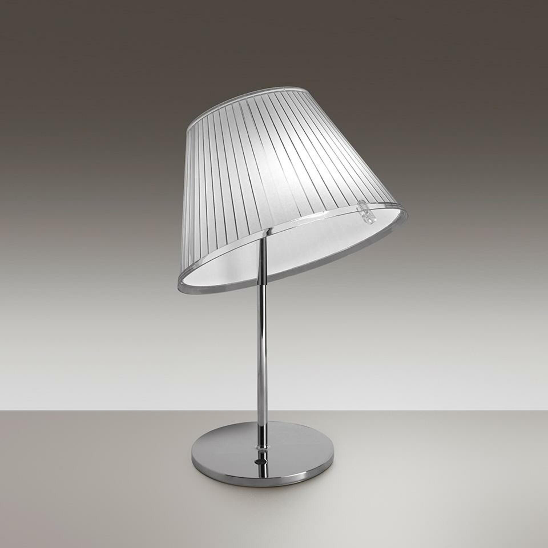 Levně Artemide Choose stolní lampa - bílá / chrom 1128110A