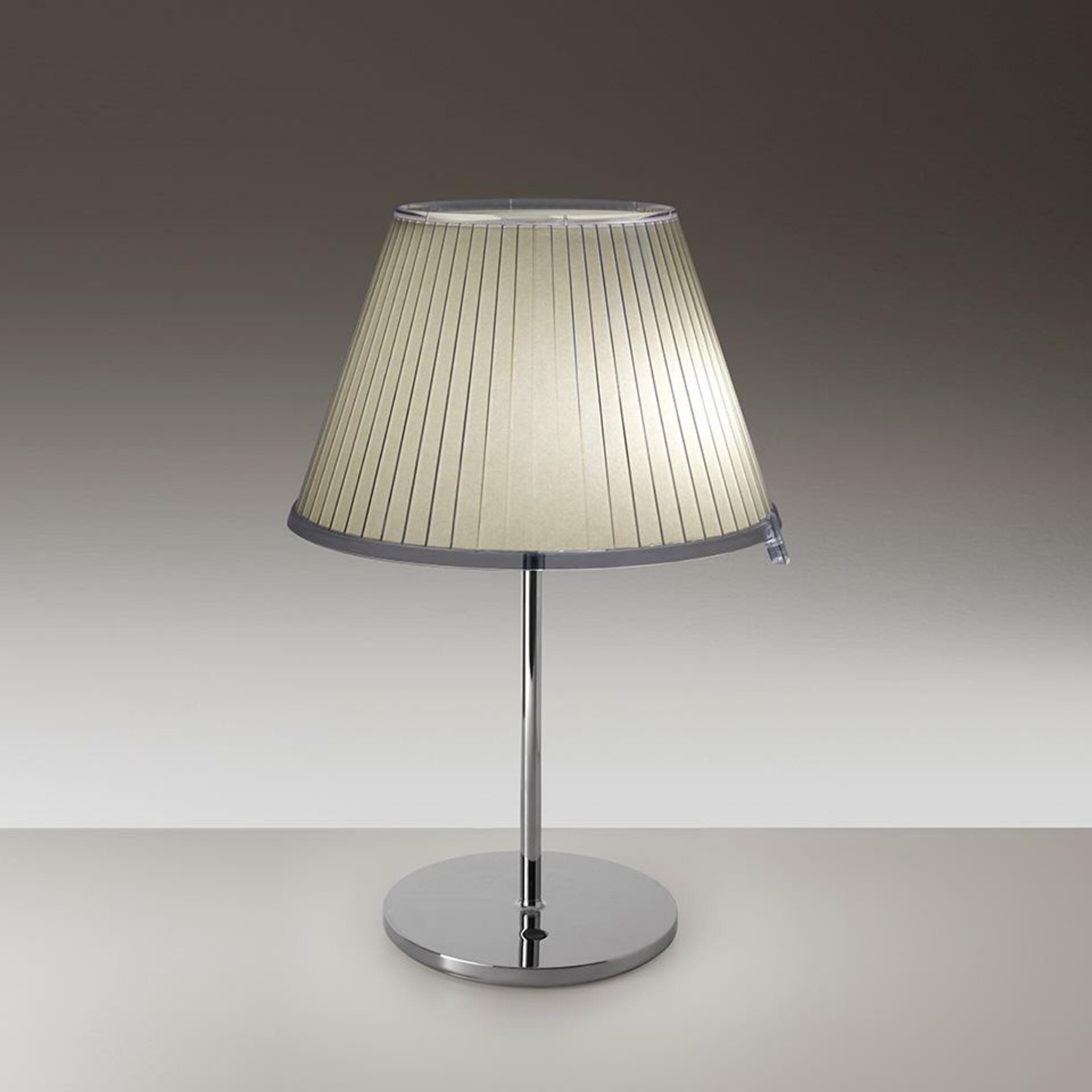 Levně Artemide Choose stolní lampa - pergamen / chrom 1128120A