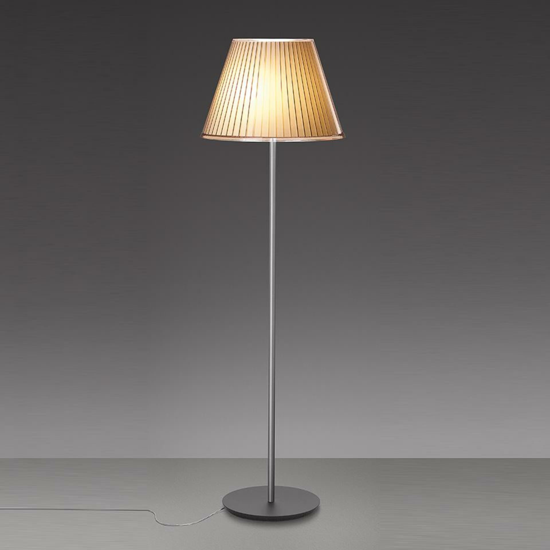 Levně Artemide Choose Mega stojací lampa - pergamen / chrom 1135120A