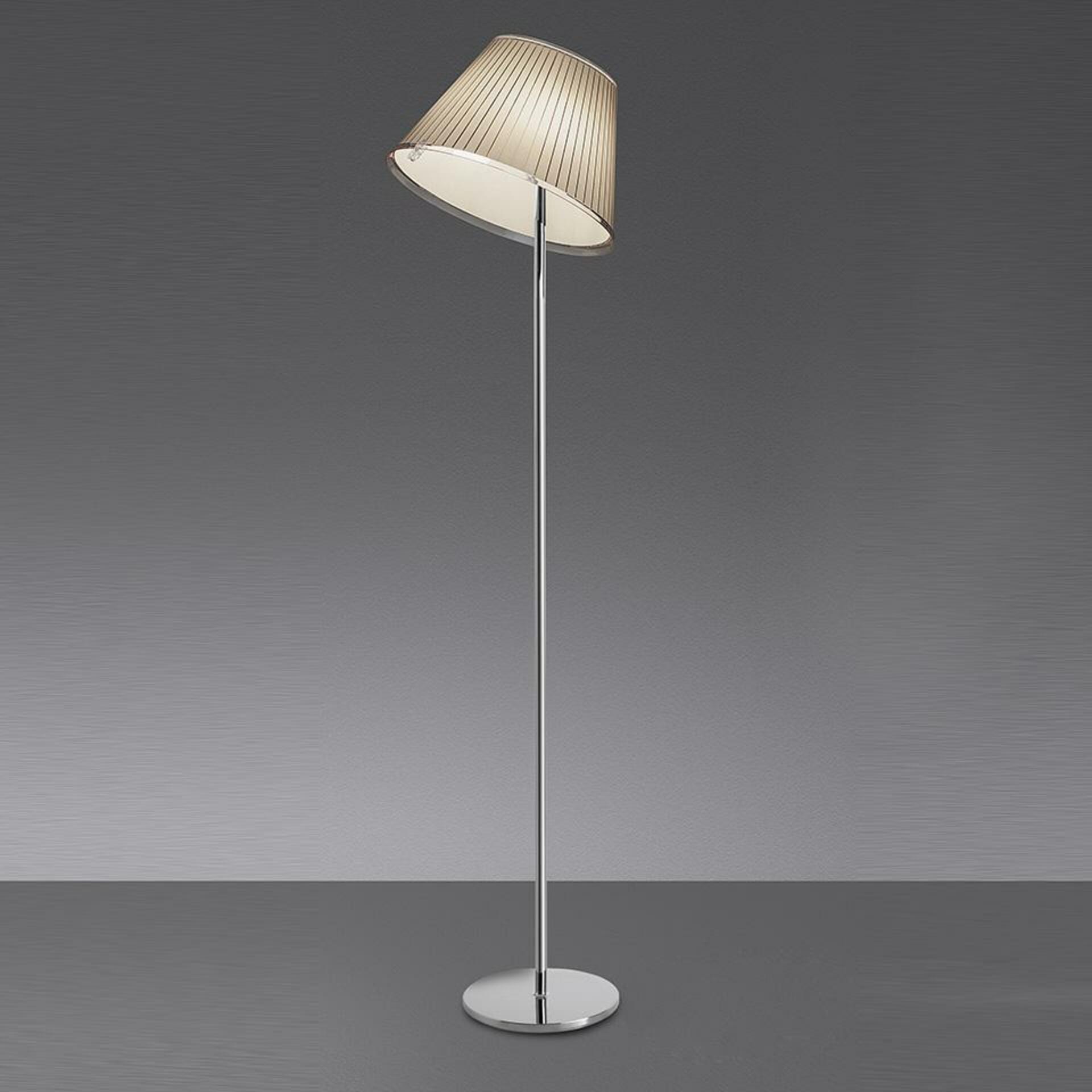 Levně Artemide Choose stojací lampa - pergamen / chrom 1136120A