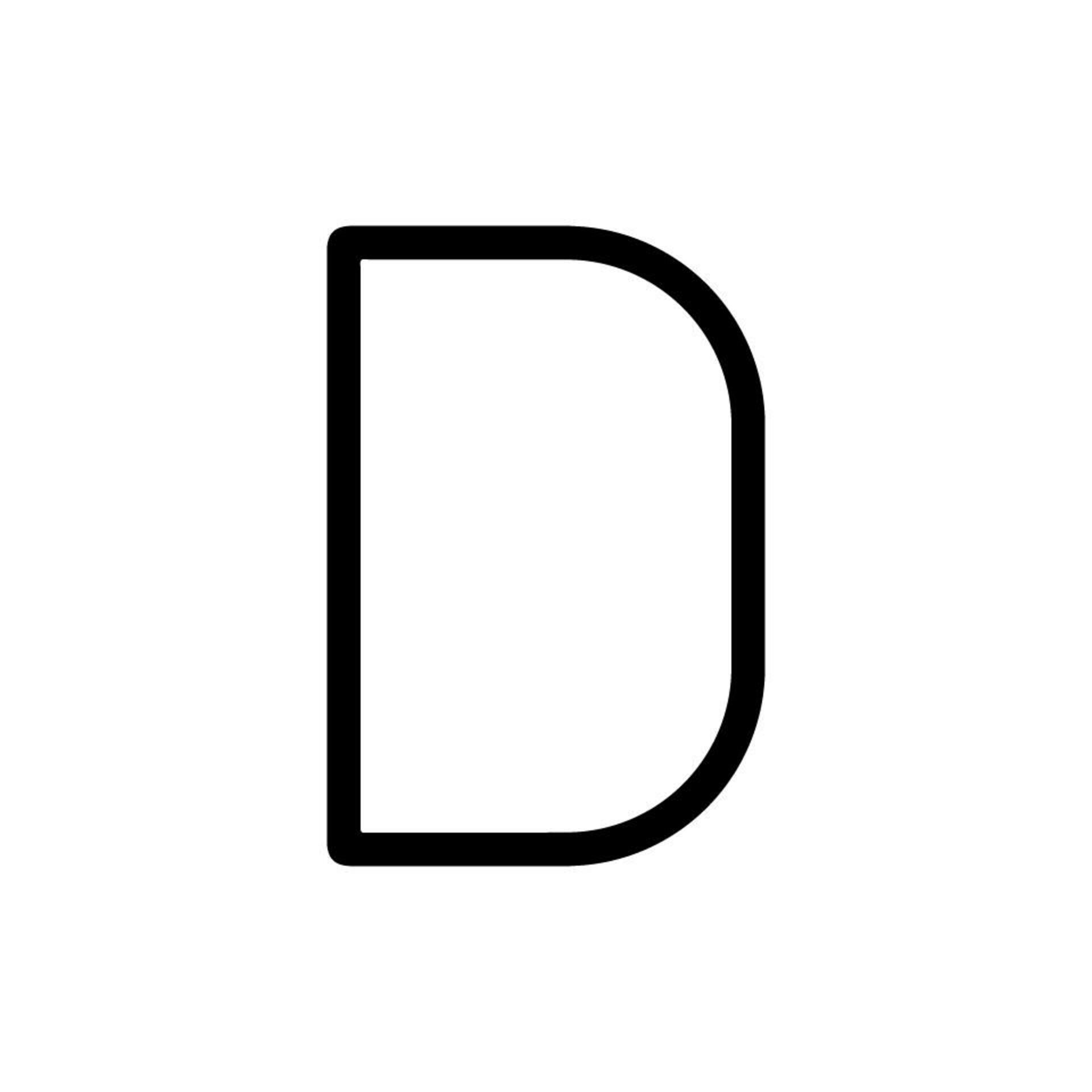 Levně Artemide Alphabet of Light - velké písmeno D 1201D00A