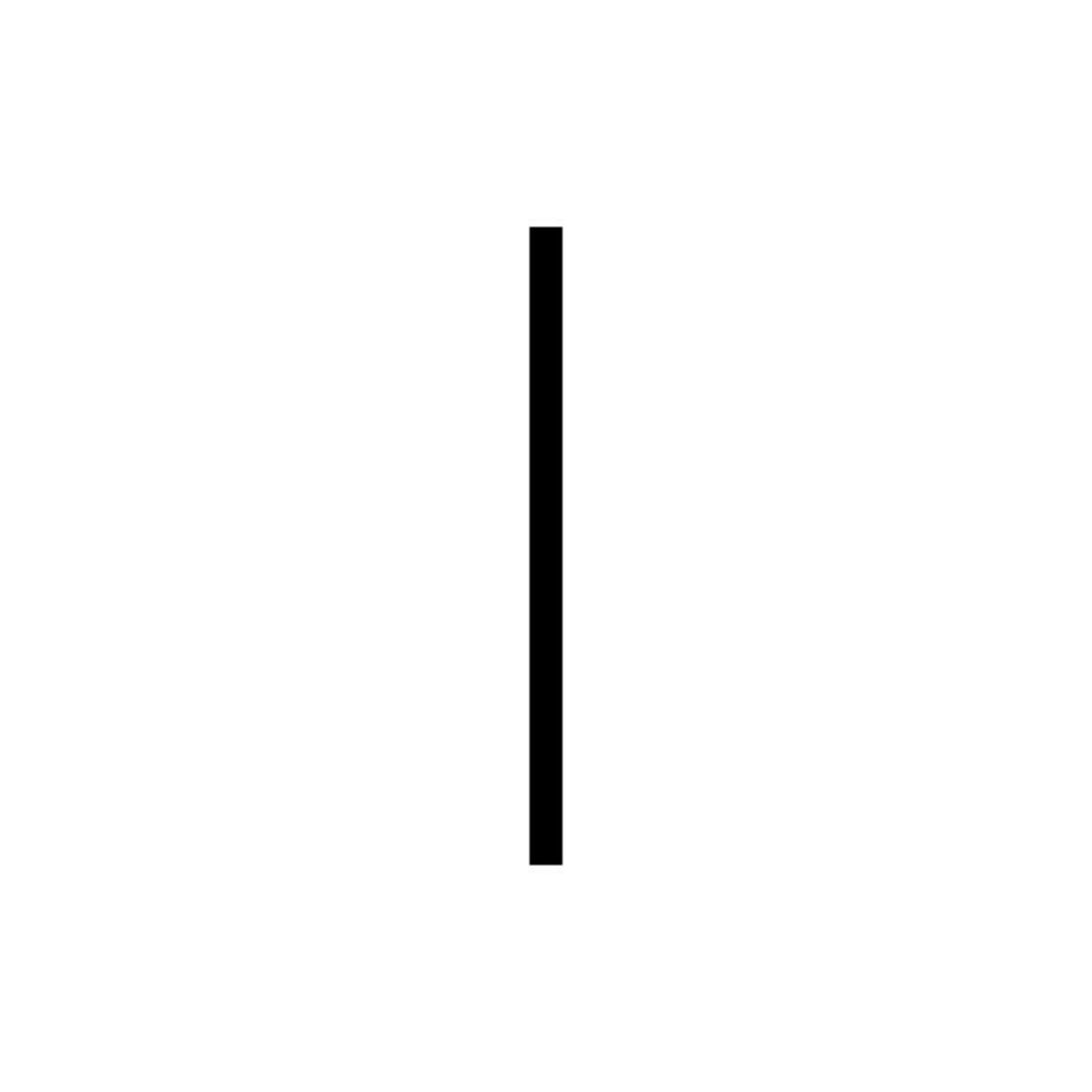 Levně Artemide Alphabet of Light - velké písmeno I 1201I00A