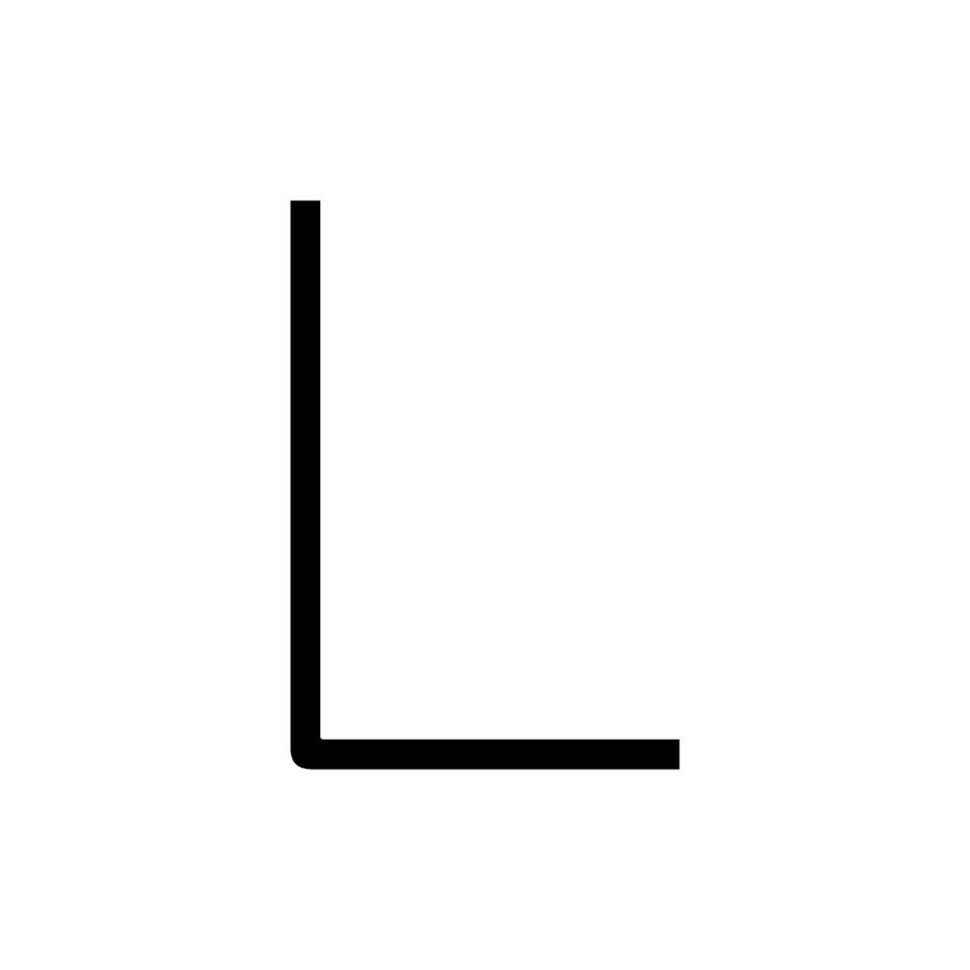Levně Artemide Alphabet of Light - velké písmeno L 1201L00A
