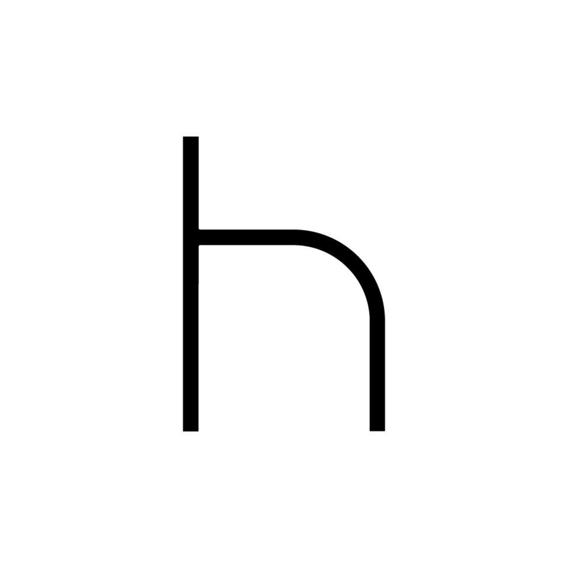 Artemide Alphabet of Light - malé písmeno h 1202h00A