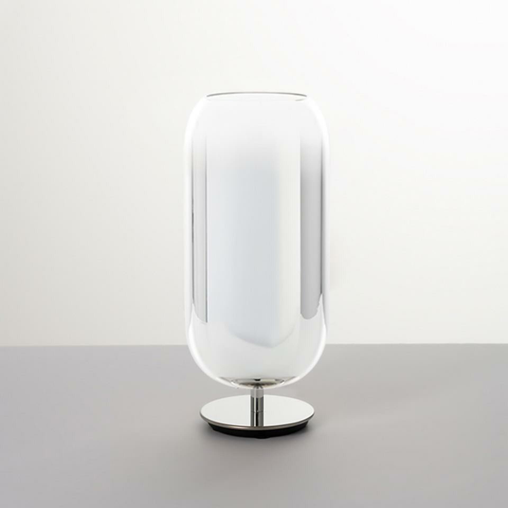 Artemide Gople stolní lampa - stříbrná 1408010A