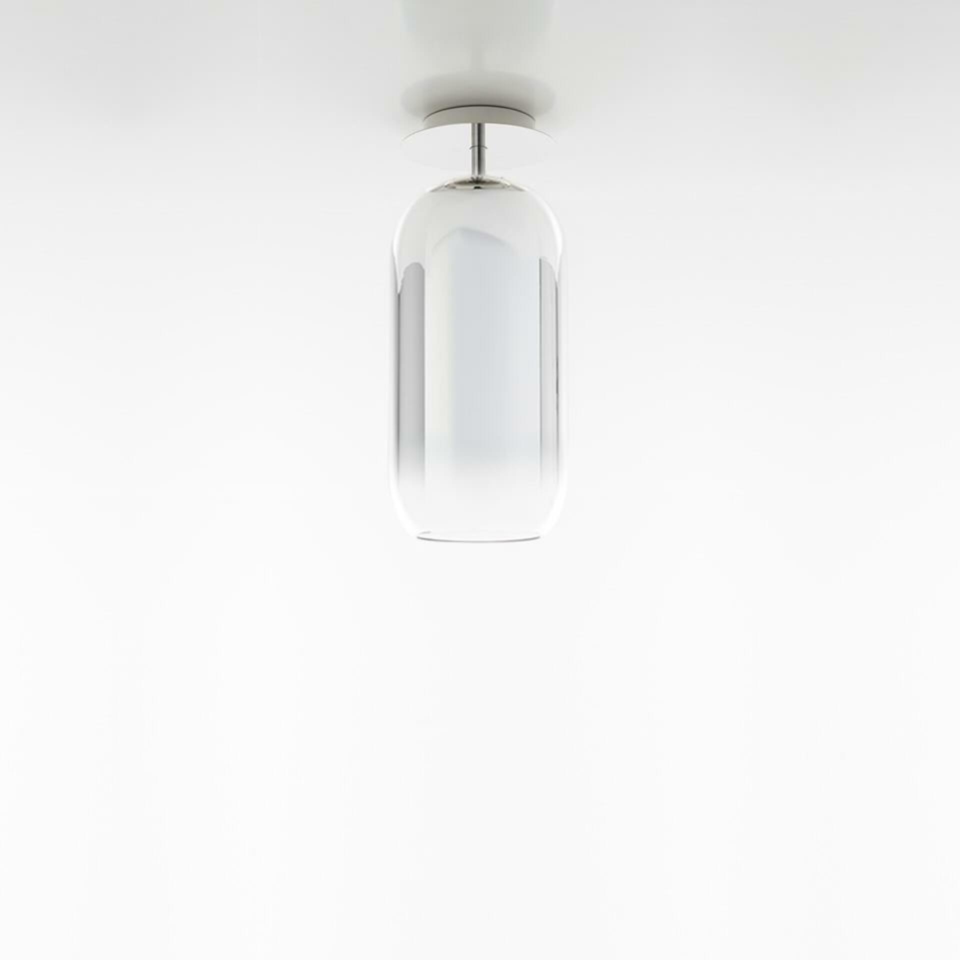 Artemide Gople Mini stropní - stříbrná 1414010A