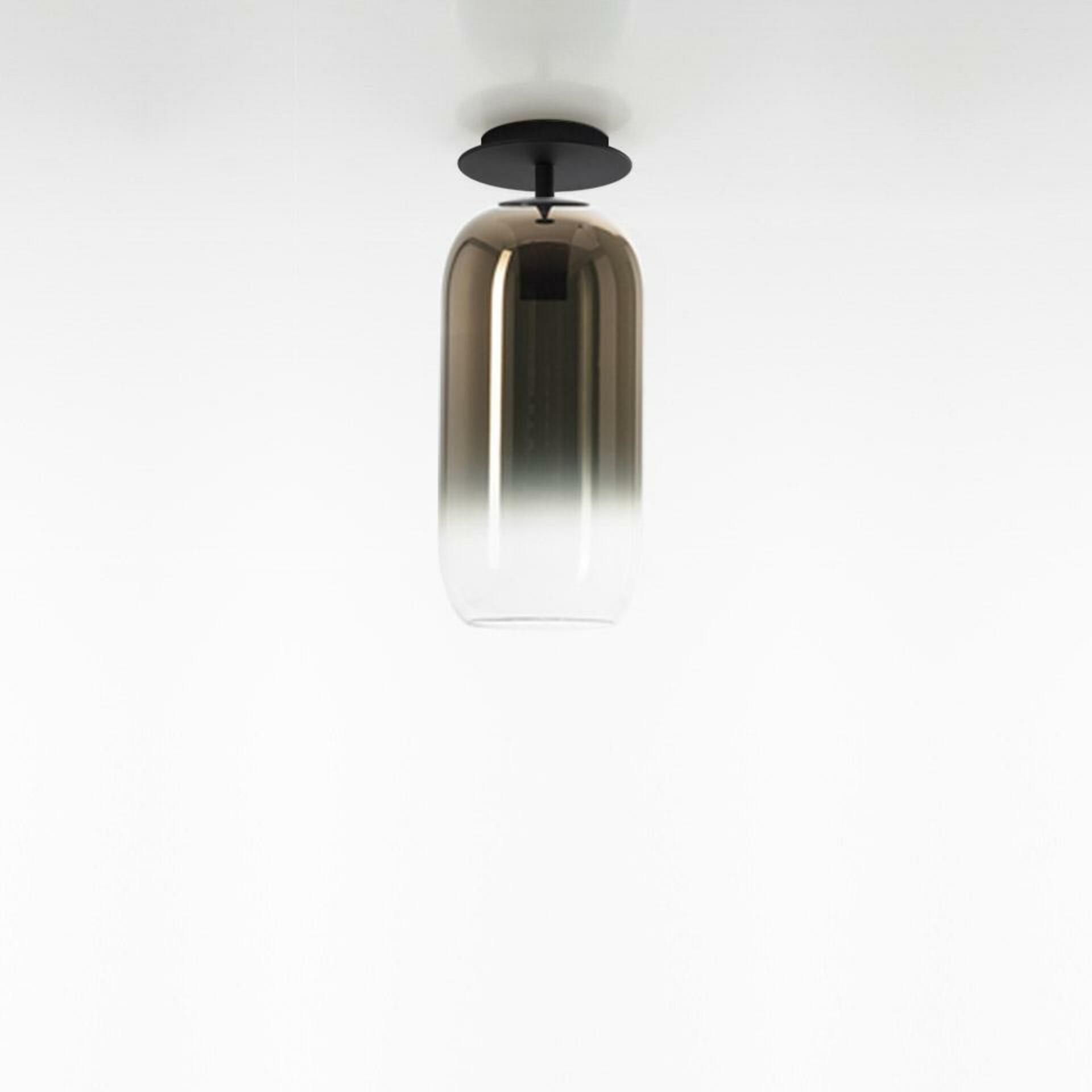 Artemide Gople Mini stropní - černá / bronz 1414360A