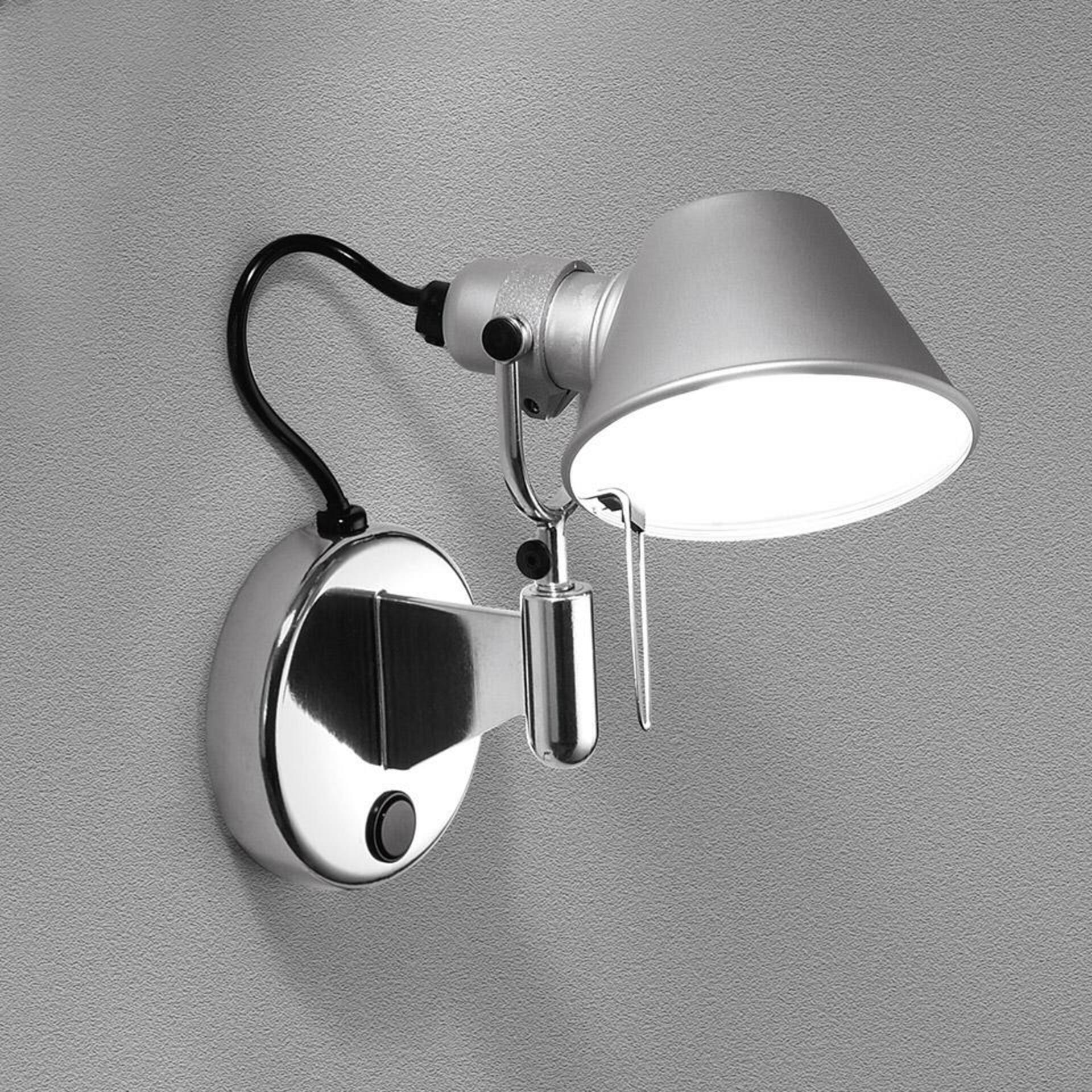 Artemide Tolomeo Micro Faretto LED - 2700K - se stmívatelným vypínačem A0436W00