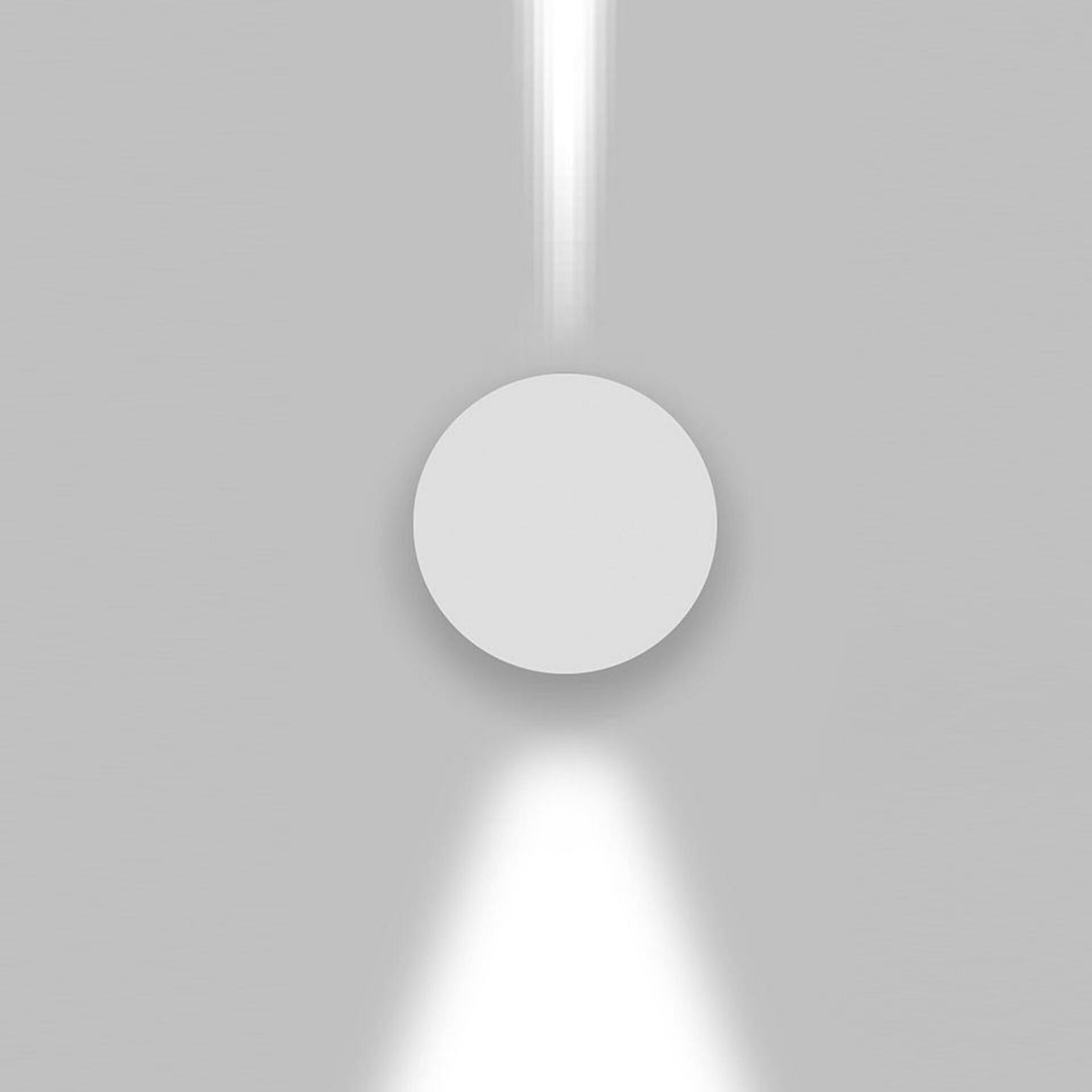 Levně Artemide Effetto kruh 1 large beam + 1 narrow beam šedá / bílá T4211NLW00