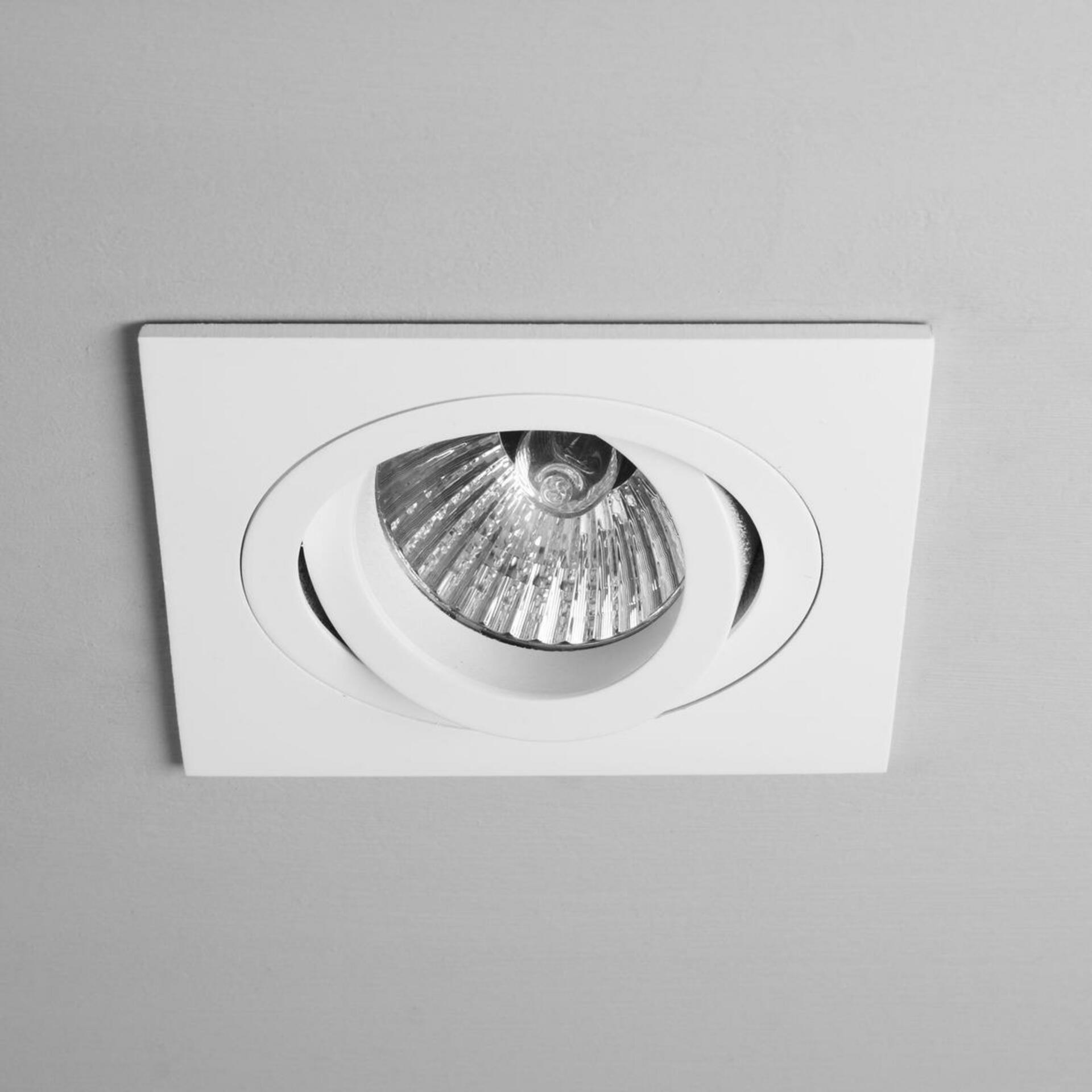 Levně ASTRO downlight svítidlo Taro Square nastavitelné protipožární 50W GU10 bílá 1240030