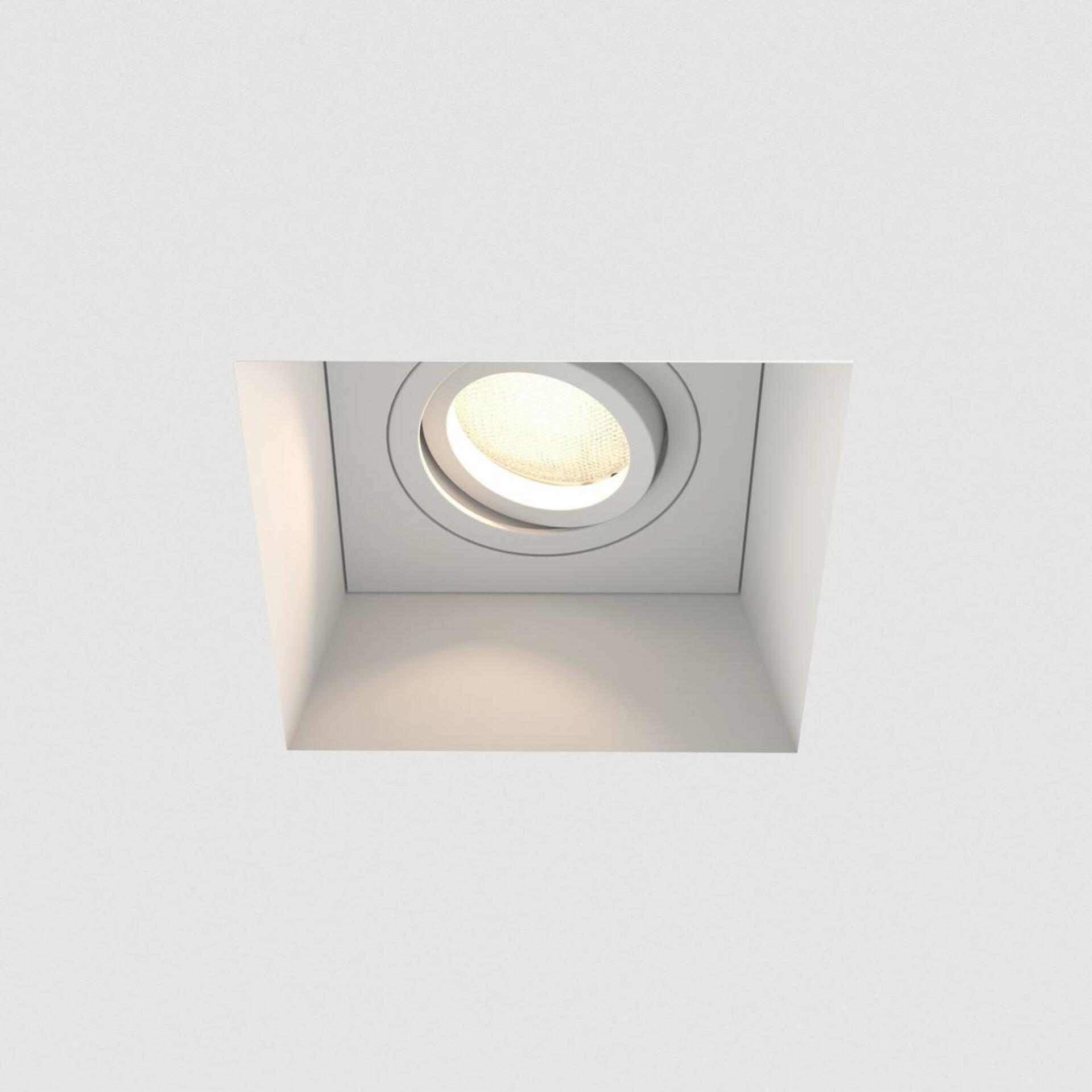 Levně ASTRO downlight svítidlo Blanco Square nastavitelné 6W GU10 sádra 1253007