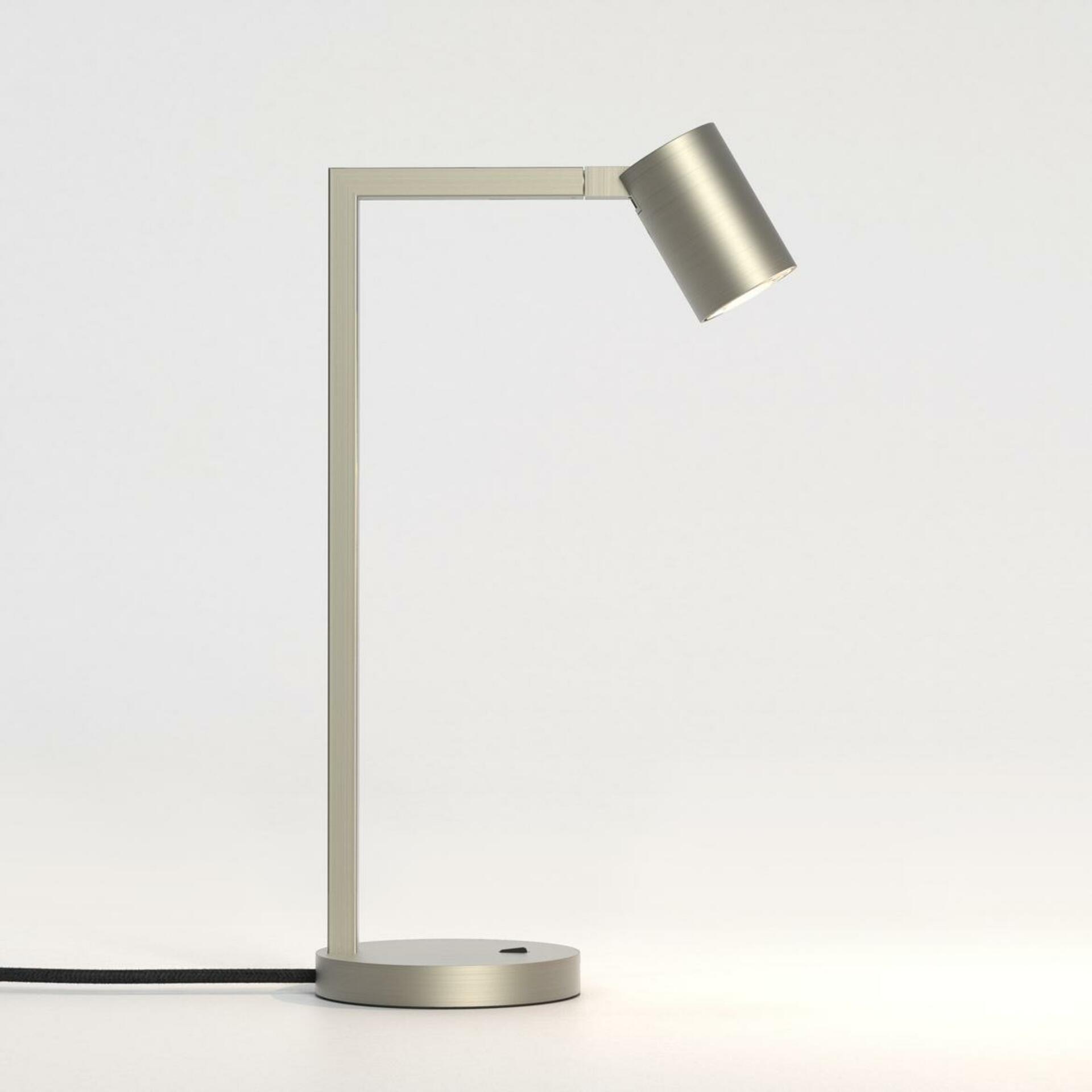 ASTRO stolní lampa Ascoli Desk 6W GU10 matný nikl 1286017