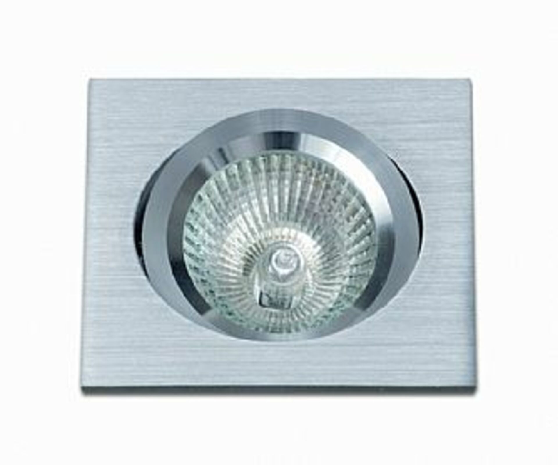 Levně BPM Vestavné svítidlo Aluminio Plata, kartáčovaný hliník 1x50W, 12V 172 3021