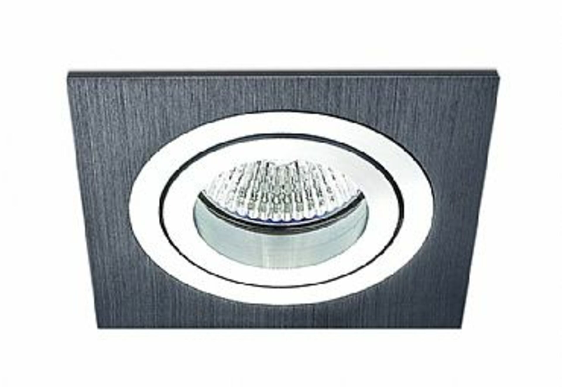 BPM Vestavné svítidlo Aluminio Negro, černá, 1x50W, 12V 3054