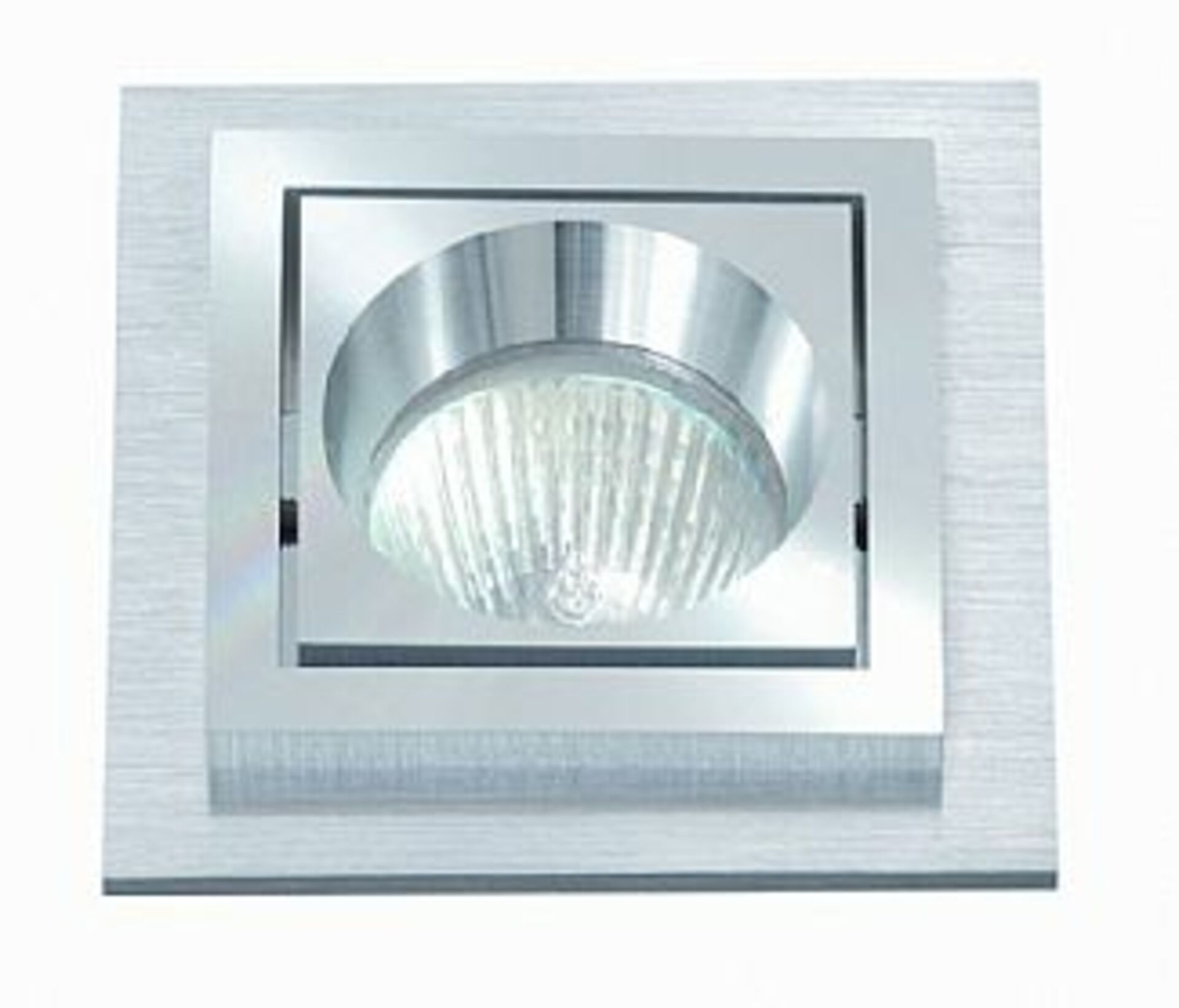 BPM Vestavné svítidlo Aluminio Plata, kartáčovaný hliník 1x50W, 12V 4780 3070