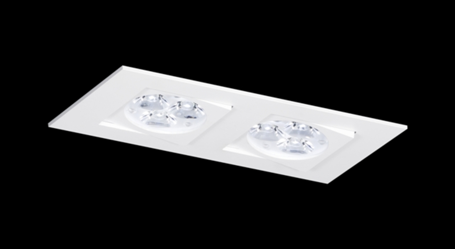 BPM Vestavné svítidlo Aluminio Blanco, bílá, 6LEDx3W, 230V 4907 4201LED1.D60.3K