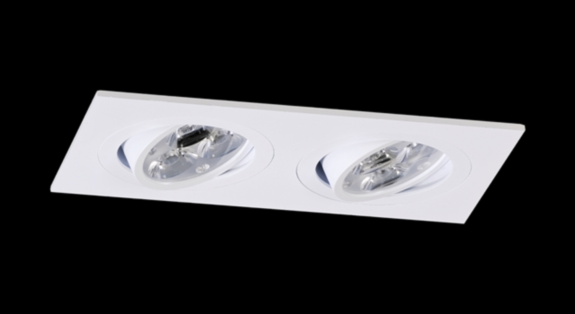 BPM Vestavné svítidlo Aluminio Blanco, bílá, 6LEDx3W, 230V 4212LED1.D40.3K