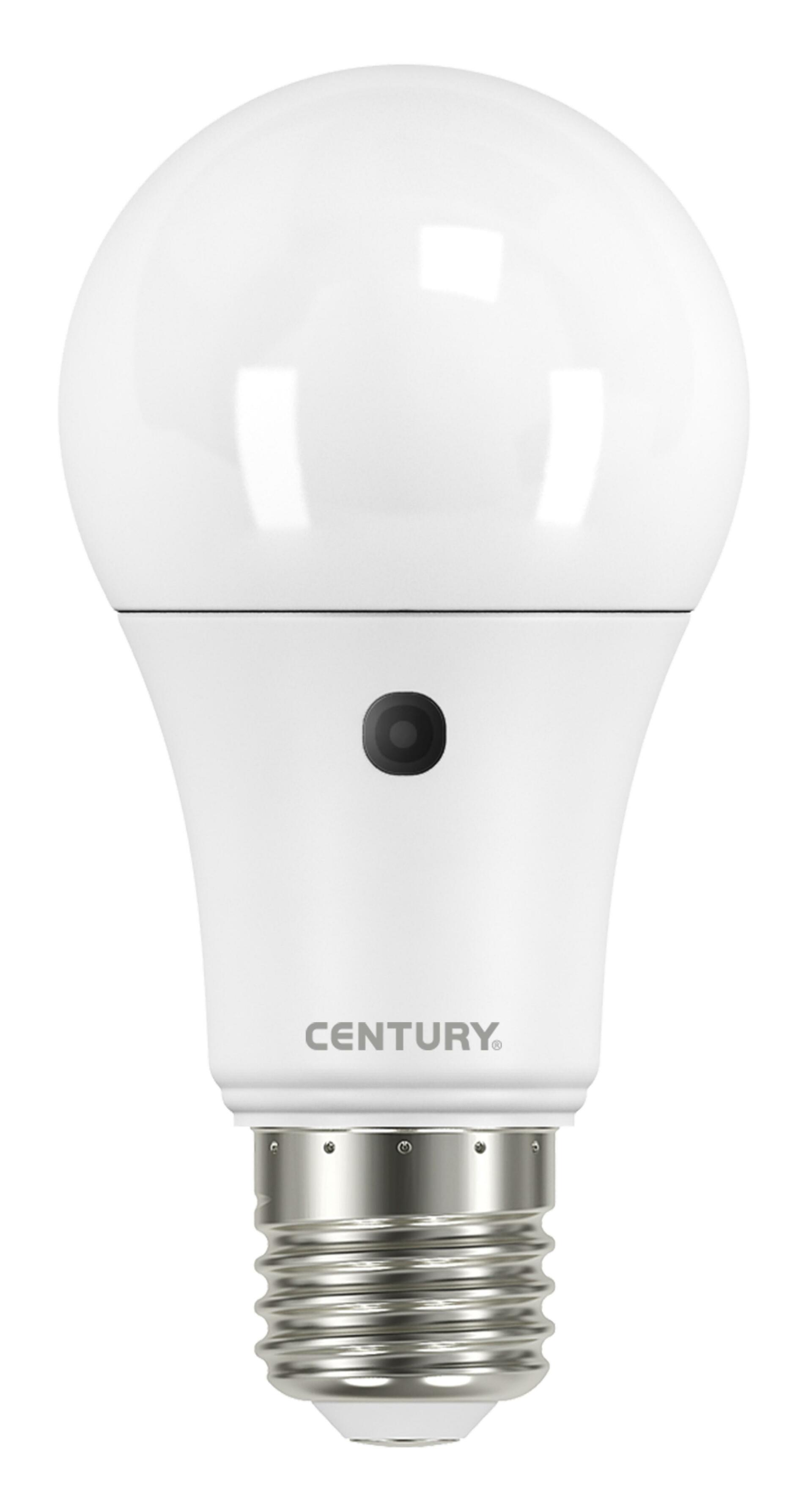 CENTURY LED HRUŠKA SE SENZOREM ARIA PLUS 10W E27 4000K 1060Lm 270d 60x120mm IP20 CEN G3SP-102740