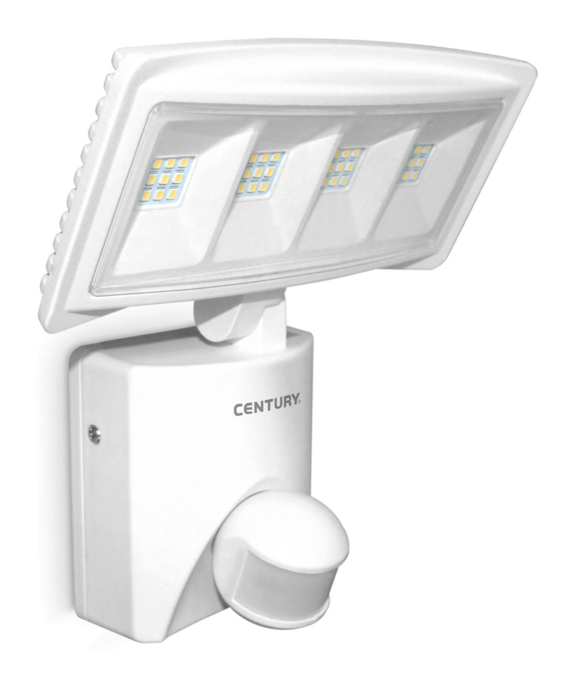 CENTURY REFLEKTOR LED HORIENTA 20 20W 4000K 1700Lm 110d 187x81x215mm IP44 SENZOR CEN HOS-209540