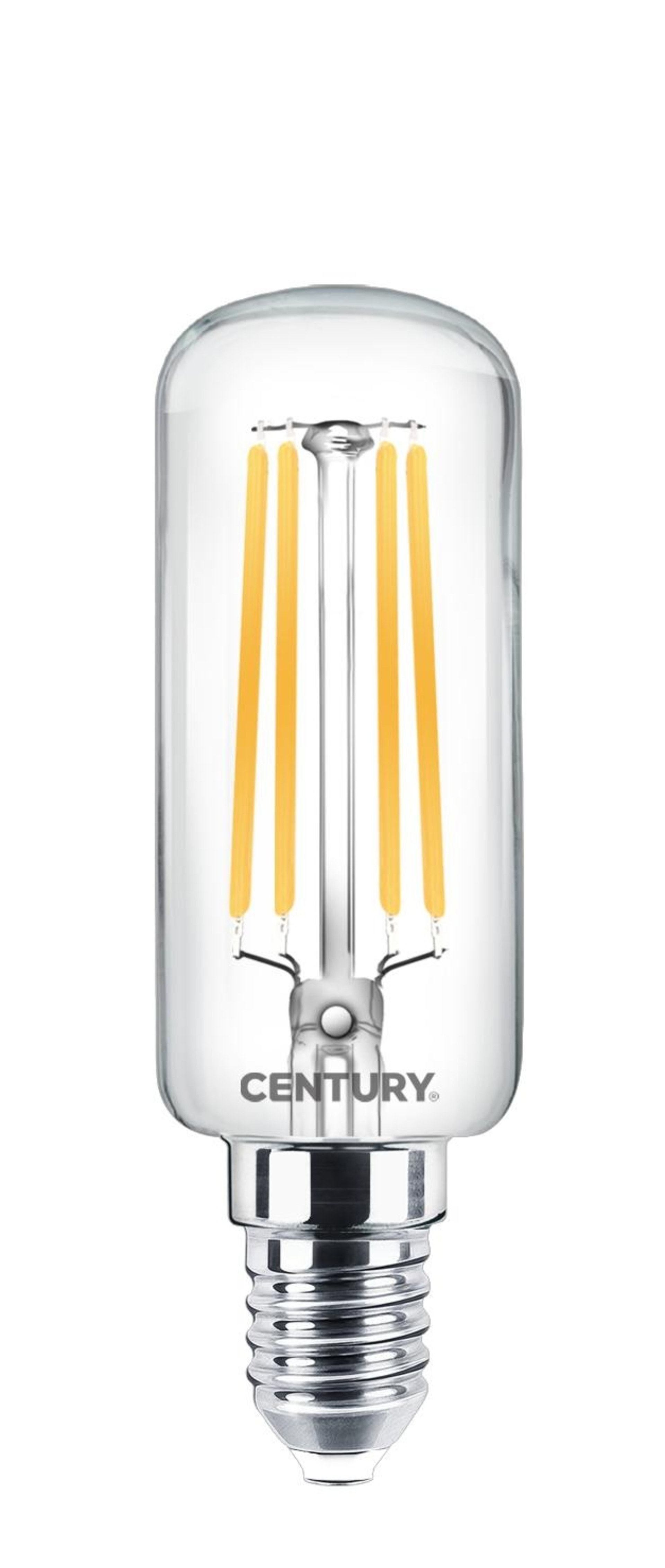 CENTURY LED FILAMENT TRUBKA ČIRÁ DO DIGESTOŘE 4W E14 2700K 470lm 360d