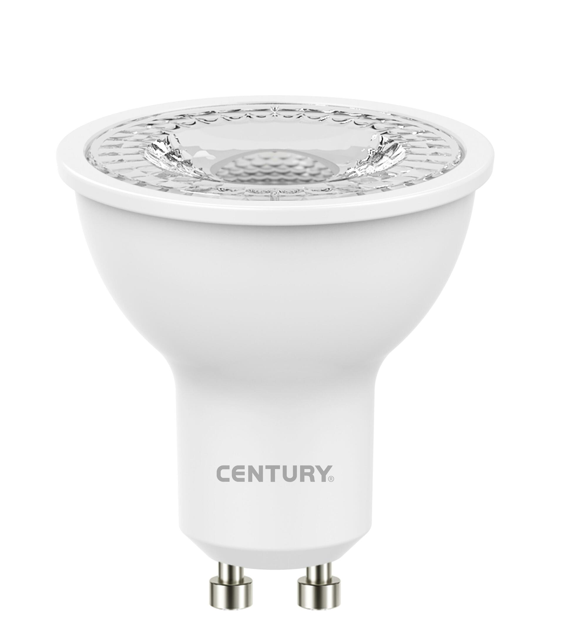 CENTURY LED SPOT LEXAR 5W GU10 3000K 380Lm 35d 50x54mm IP20 CEN LX38-061030