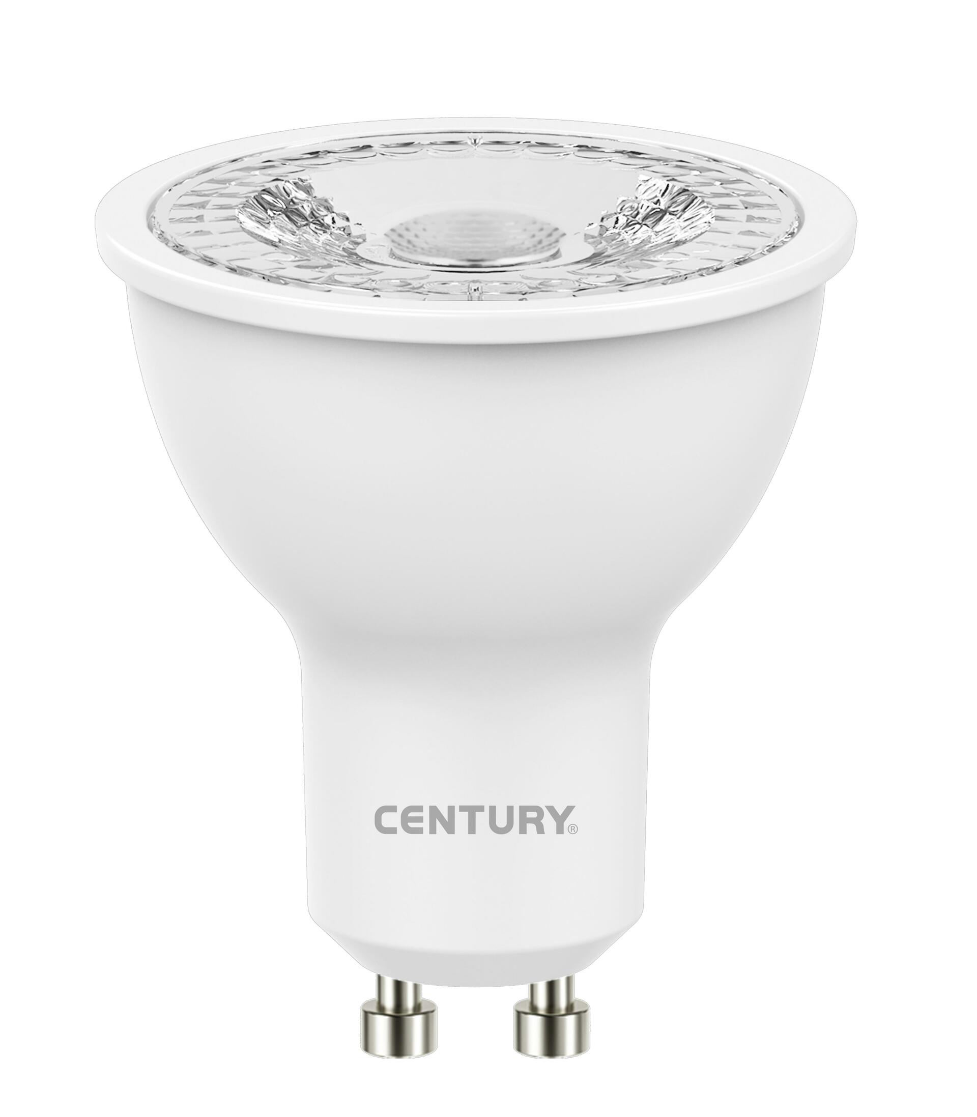 CENTURY LED SPOT LEXAR 6,5W GU10 6000K 500Lm 35d 50x54mm IP20 CEN LX38-081060