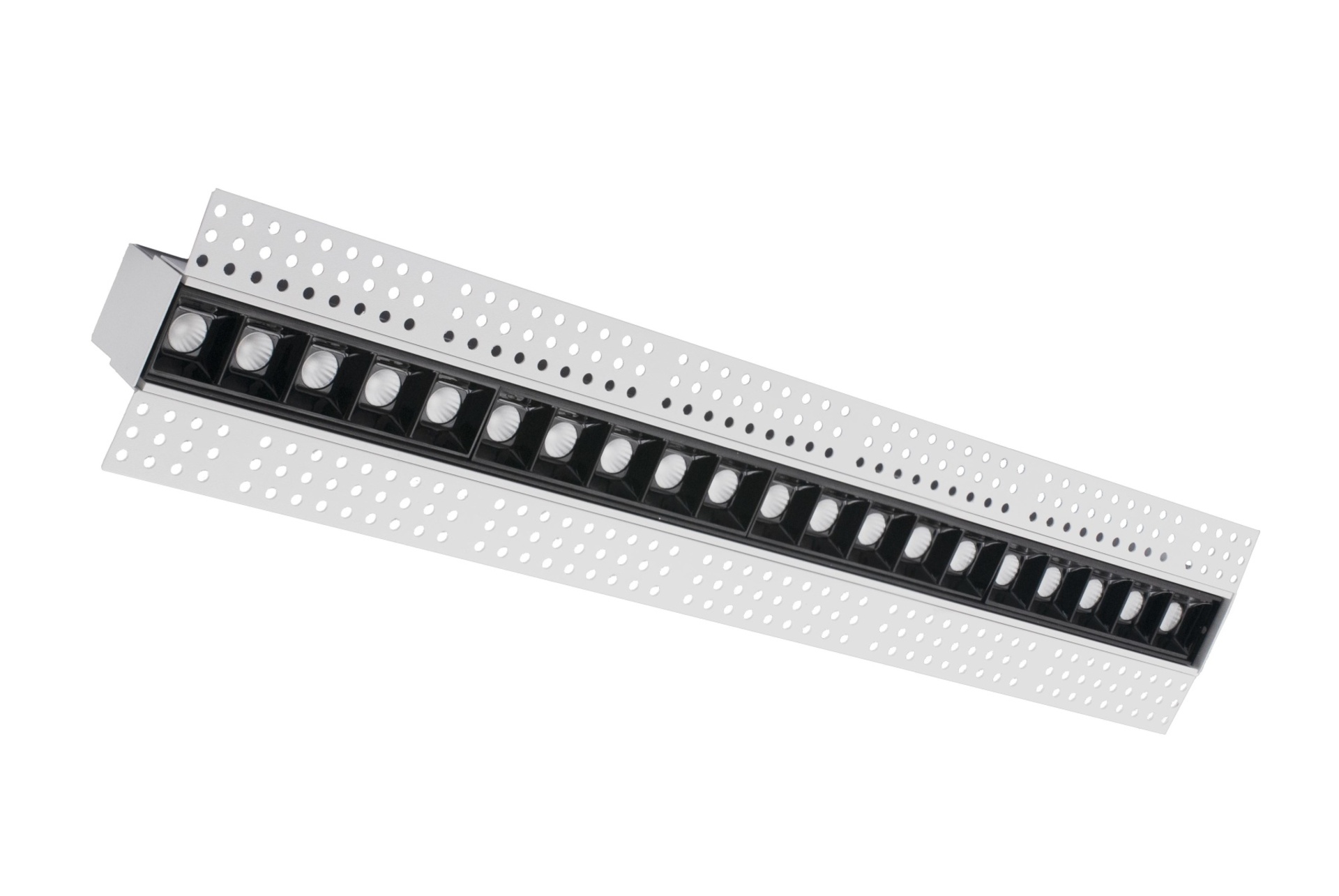 CENTURY MINIMAL Recessed linear LED 20W 3000K 1600lm CRI95 45d INSTALACE MAGNET