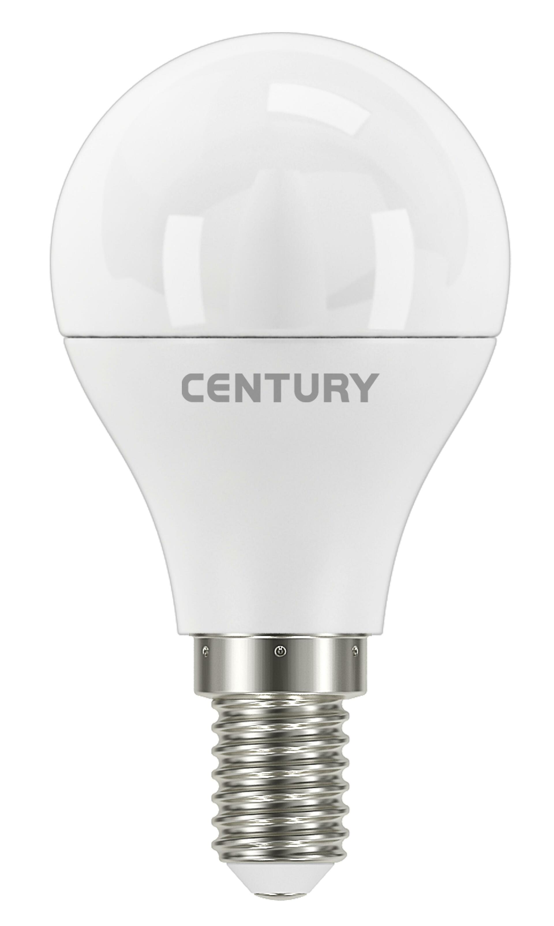 CENTURY LED MINI GLOBE ONDA 8W E14 4000K 830Lm 200d 45x87mm IP20 CEN ONH1G-081440