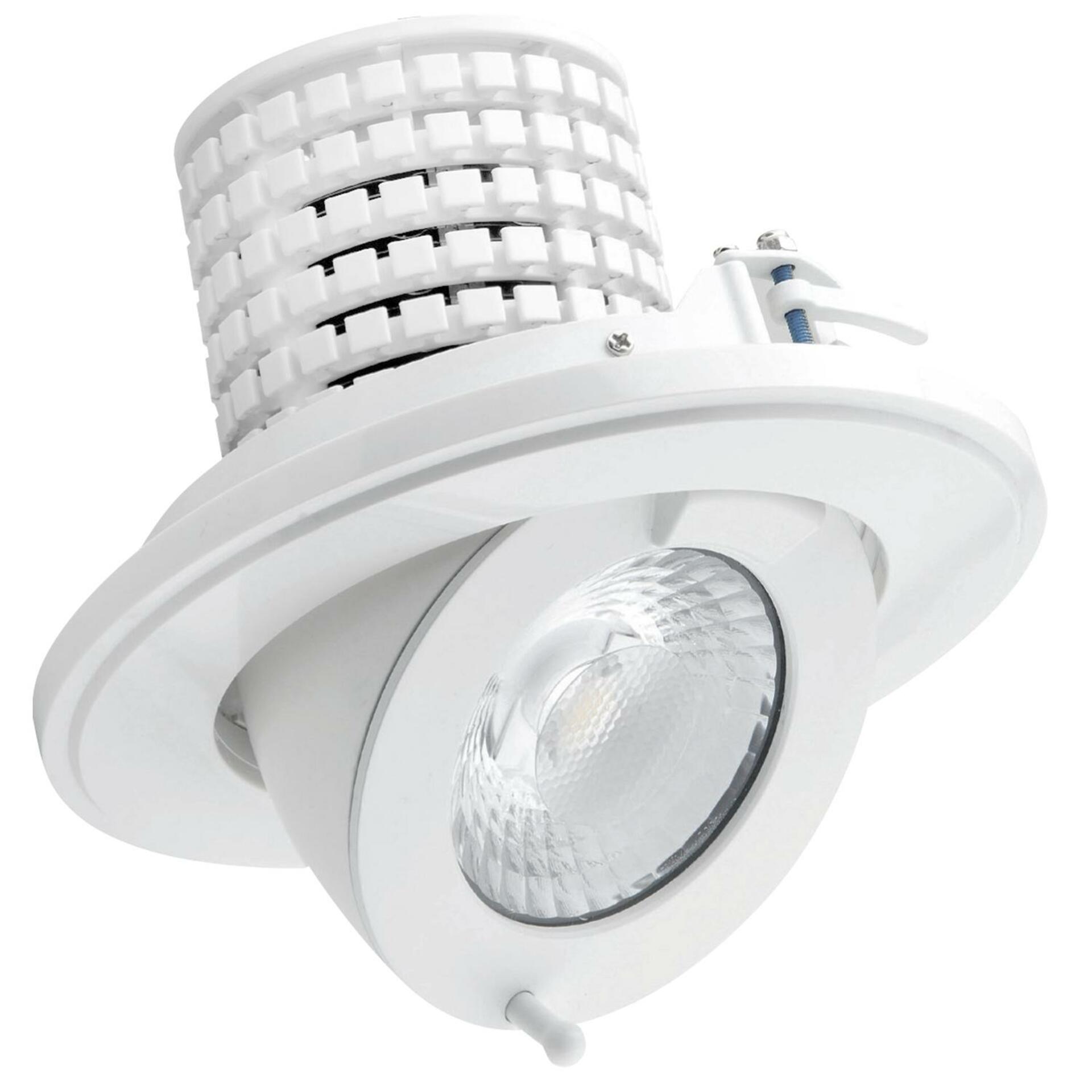 Levně CENTURY LED SPOT REGIA ZAPUŠTĚNÉ VÝKLOPNÉ 158 mm 25W 3000K Ra95 2150Lm 38d DIMM IP20 CEN RGOD-259030