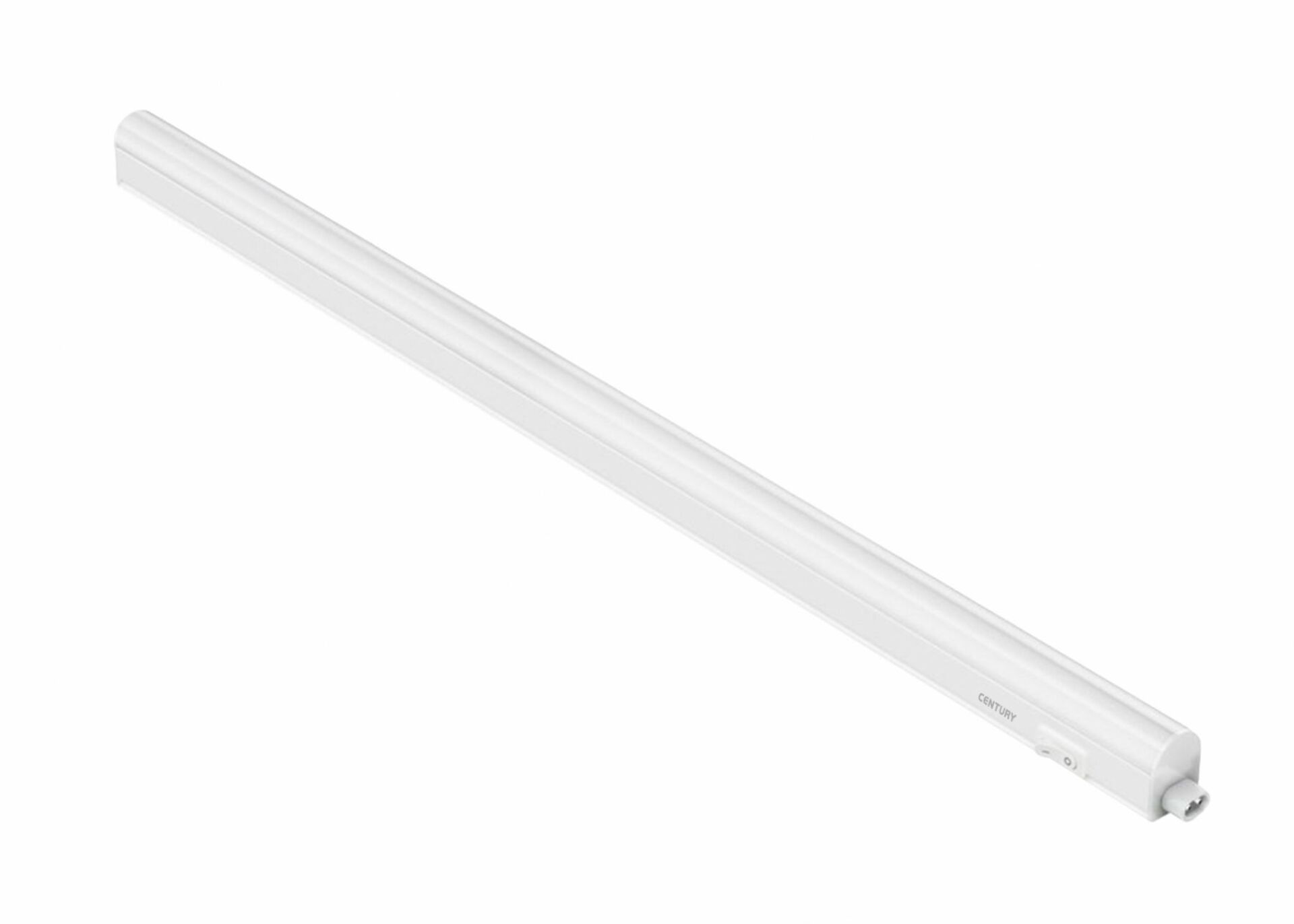 CENTURY Liniové SVÍTIDLO LED SPEEDY 300x20x30mm 4W 4000K 340Lm 130d IP20 včetně kabelu 230V a vypínače CEN SPD-043040