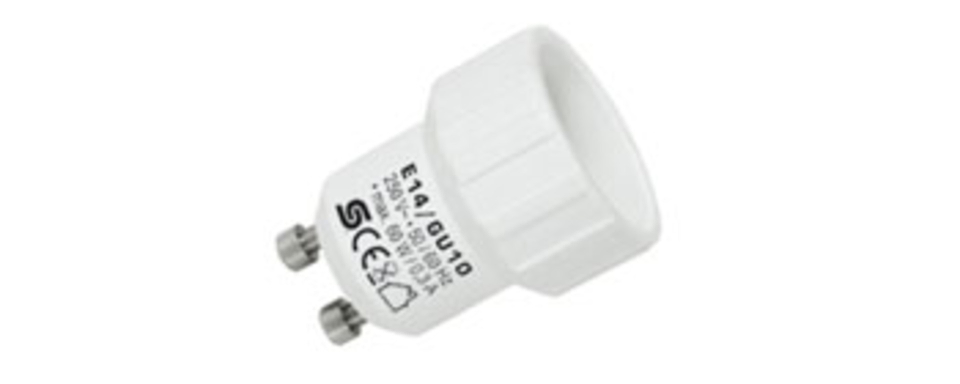 Levně FKT Redukce adaptér pro LED žárovky GU10 na E14 5000402